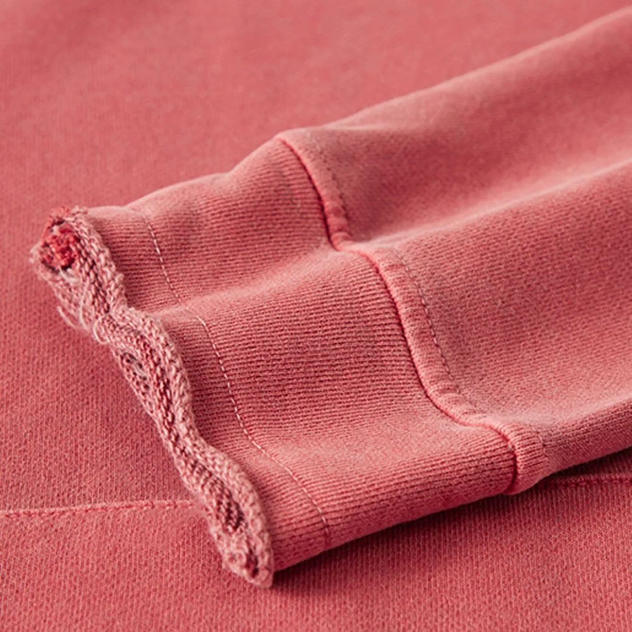 Solid Color Washed Hoodie