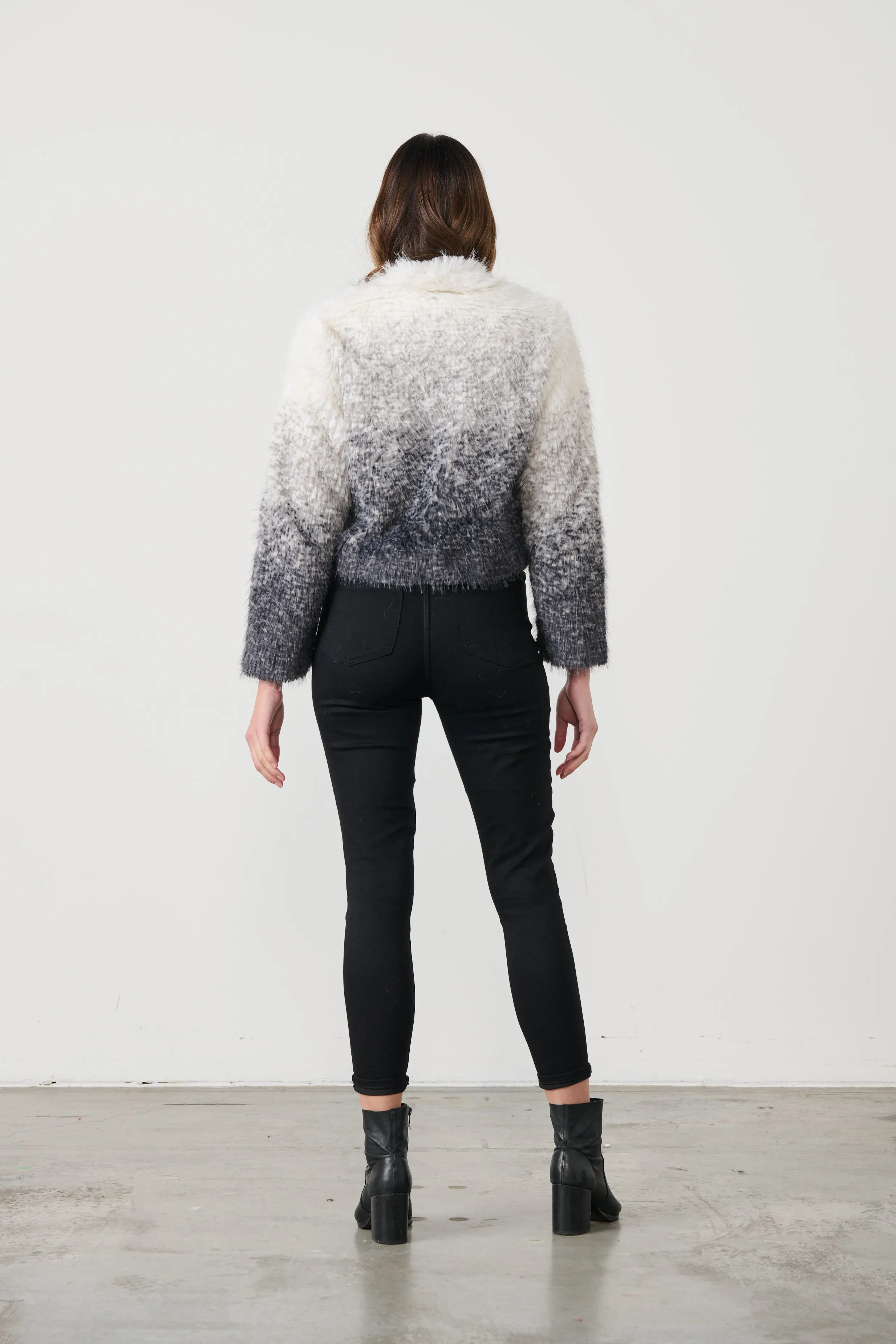 Speckled Gradient Jacket