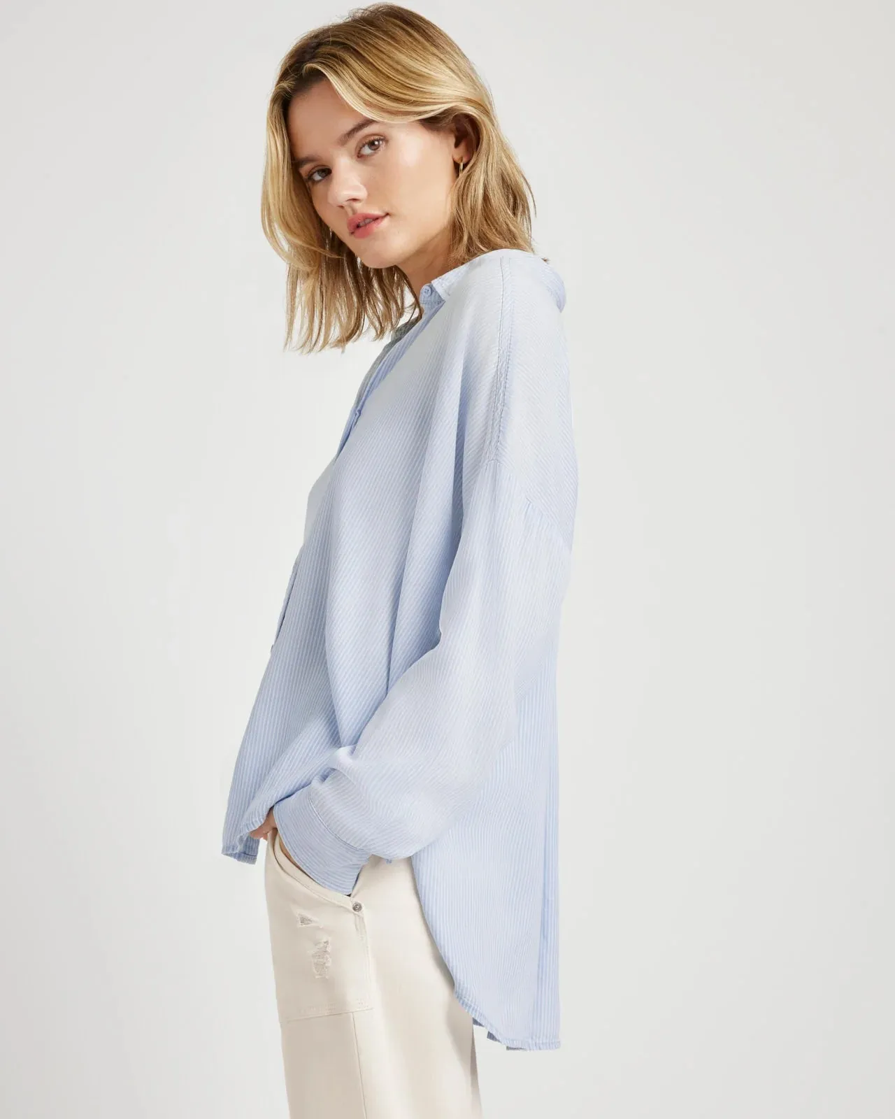 Splendid Ella Stripe Button Down