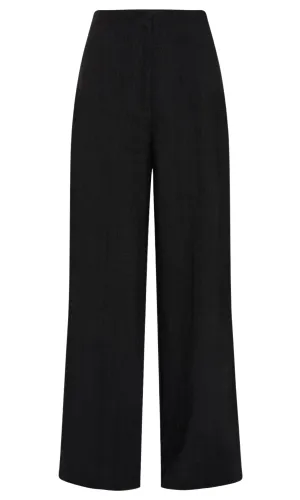 ST. AGNI | Linen Wide Leg Pants