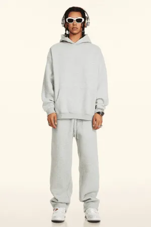 Steel Grey Oversized Hoodie and Jogger Set