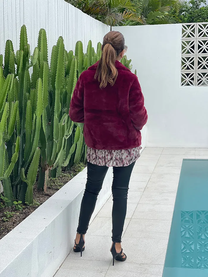 Steinway Jacket - Berry