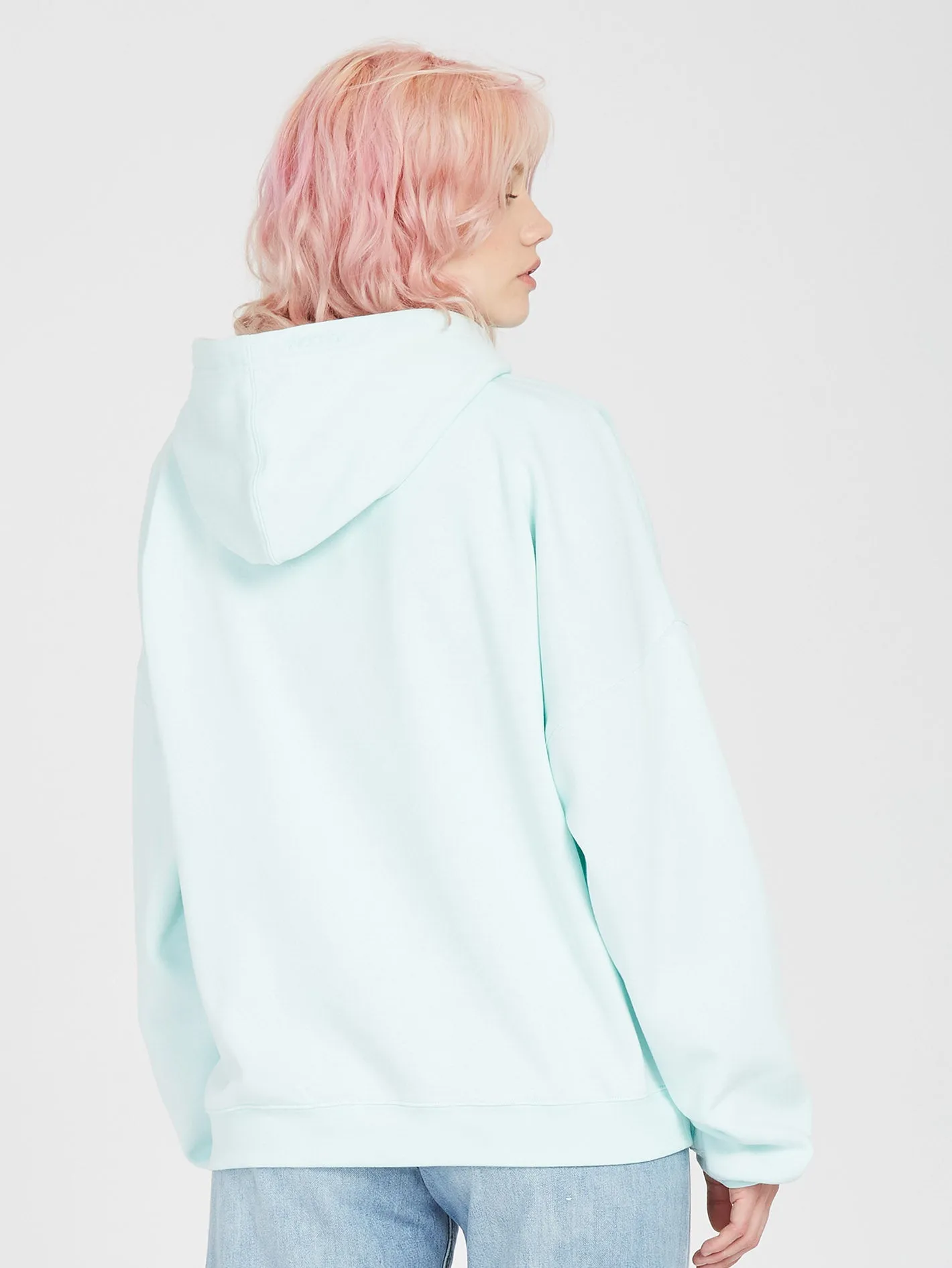 Stone Heart Ii Hoodie - PALE AQUA