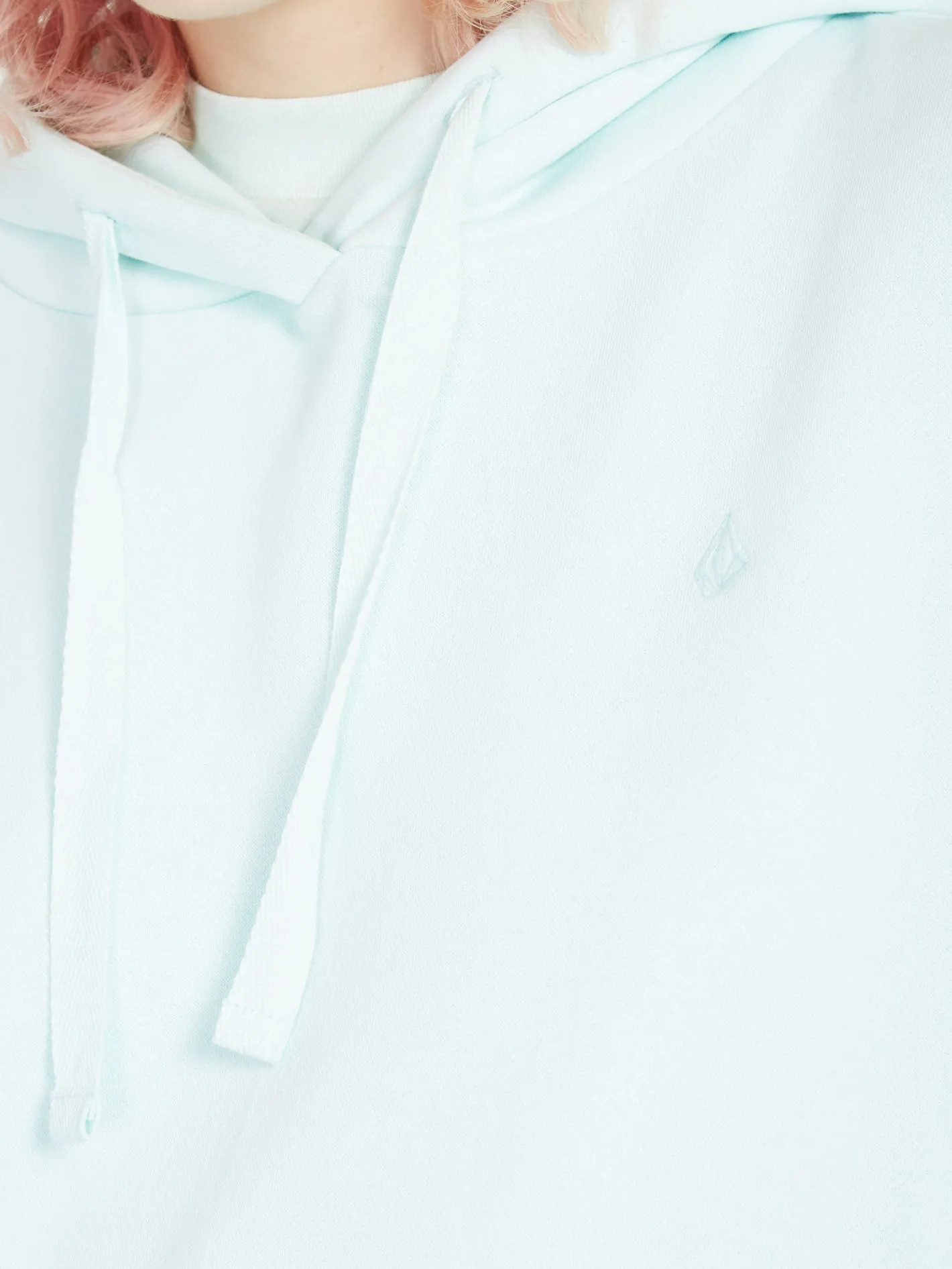 Stone Heart Ii Hoodie - PALE AQUA