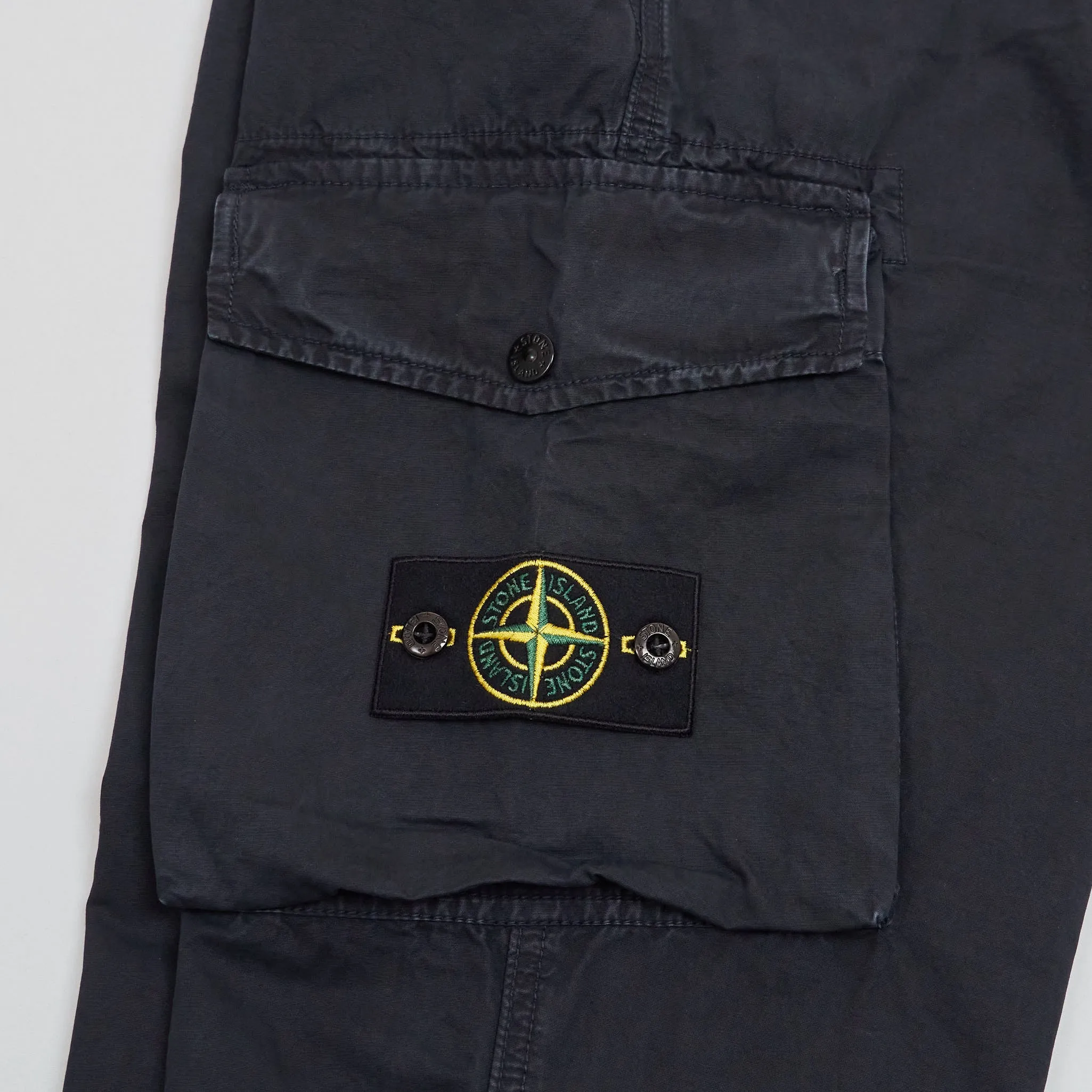 Stone Island Cargo Pants Black