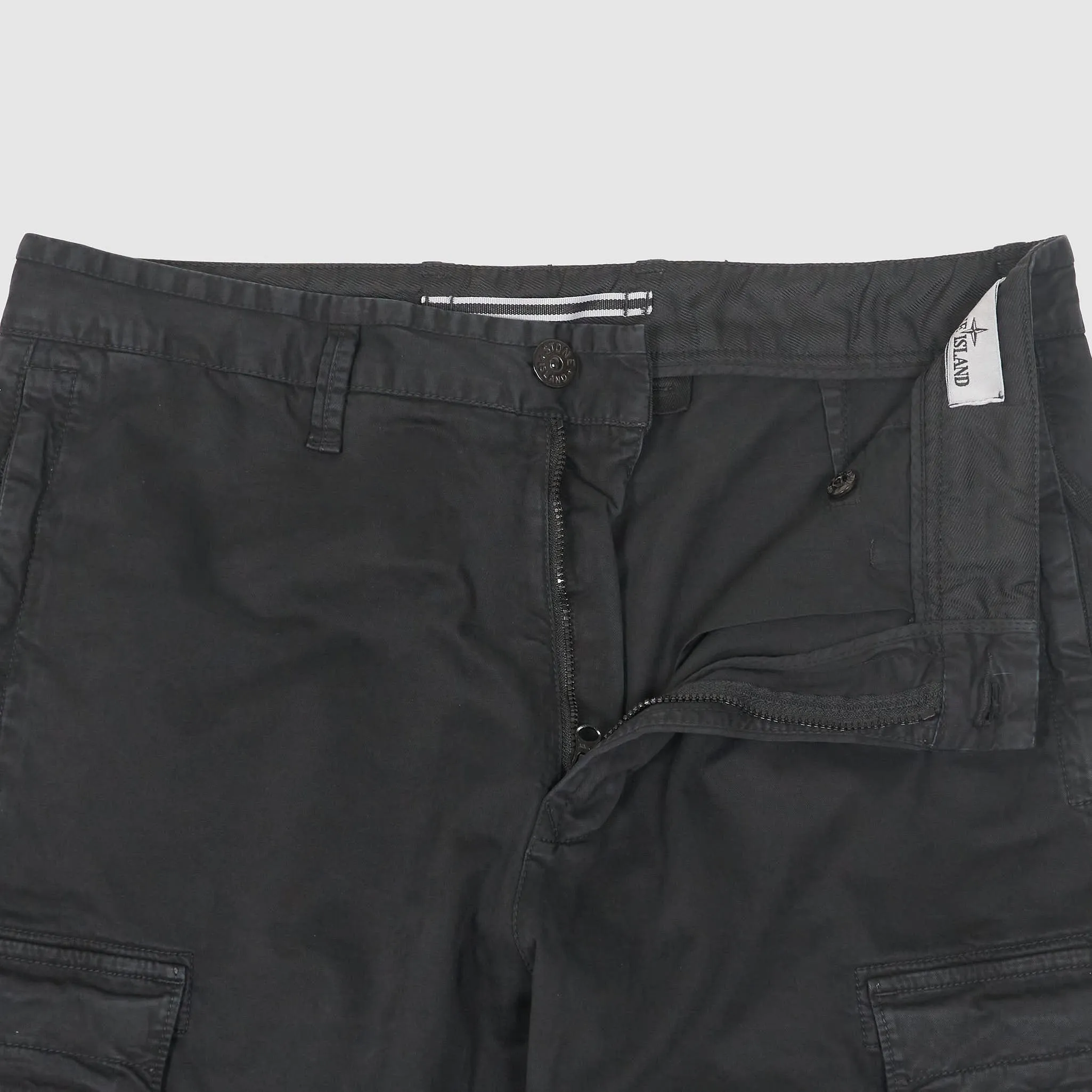 Stone Island Cargo Pants Black