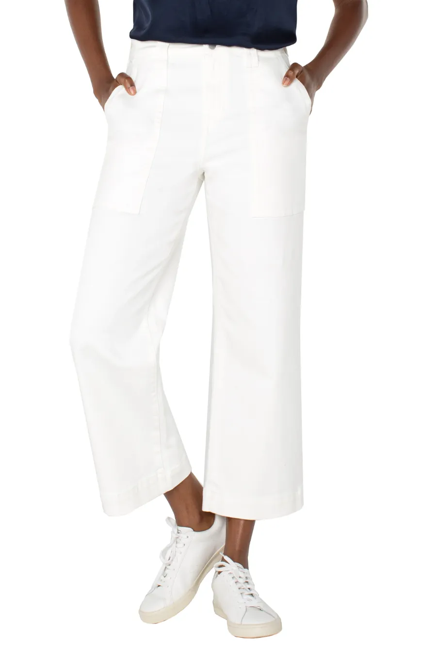 Stride Crop Wide Leg