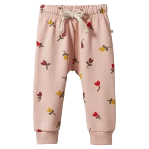 Sunday Track Pants - Tulips Rose Dust