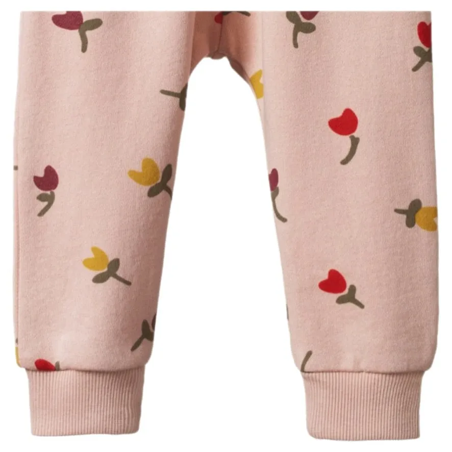 Sunday Track Pants - Tulips Rose Dust