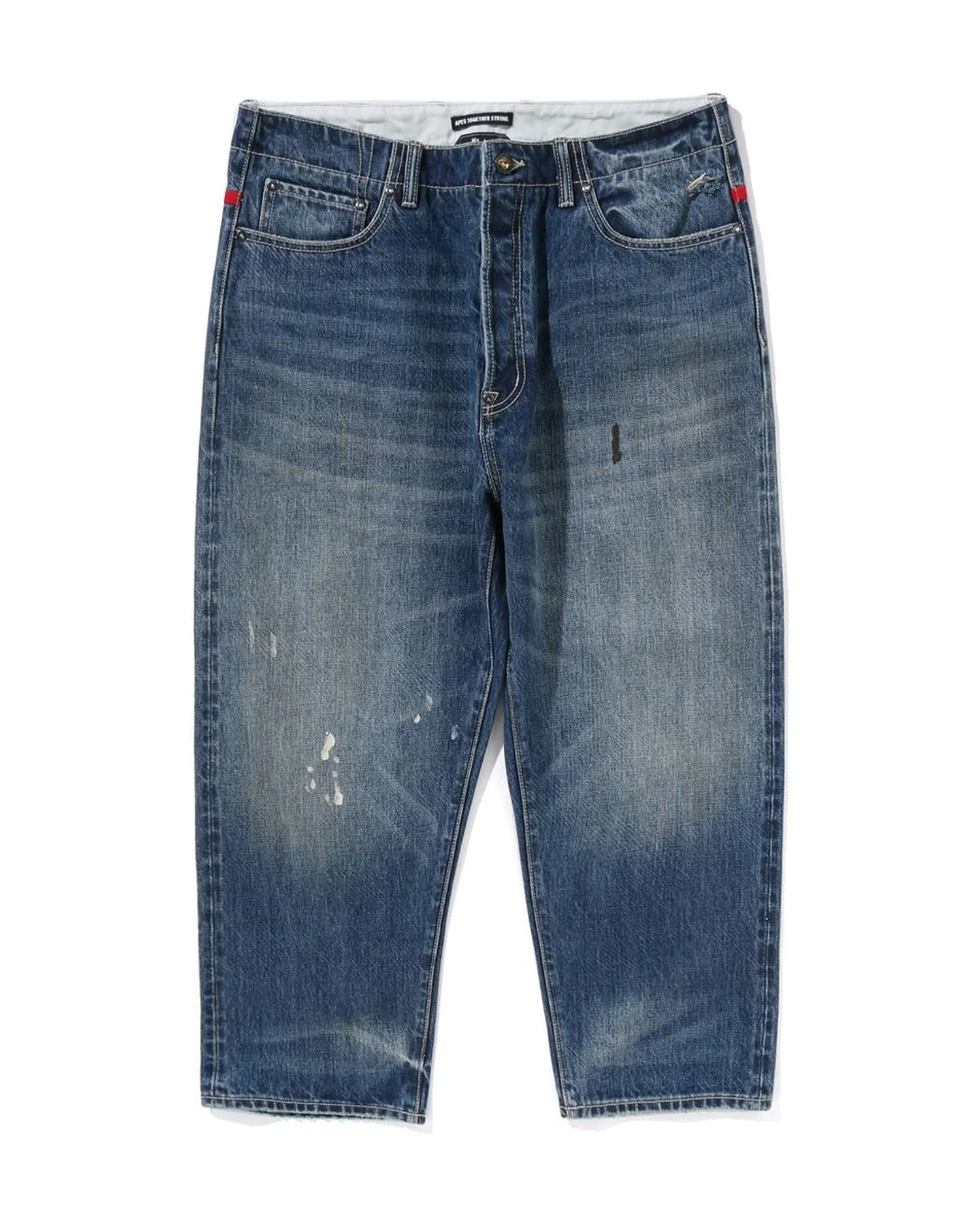 Tapered Denim Pants