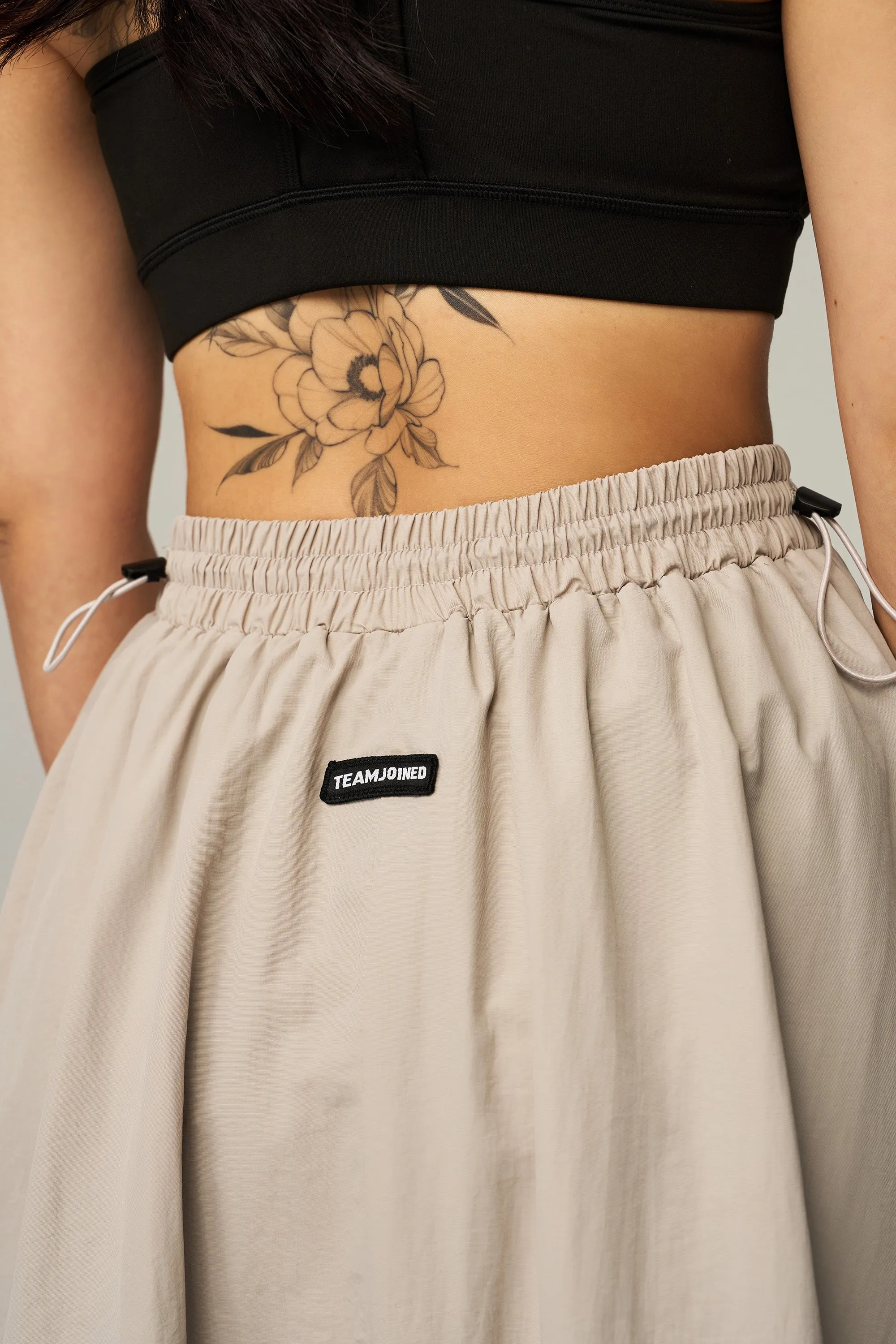 Tech Adjustable A-line Skirt