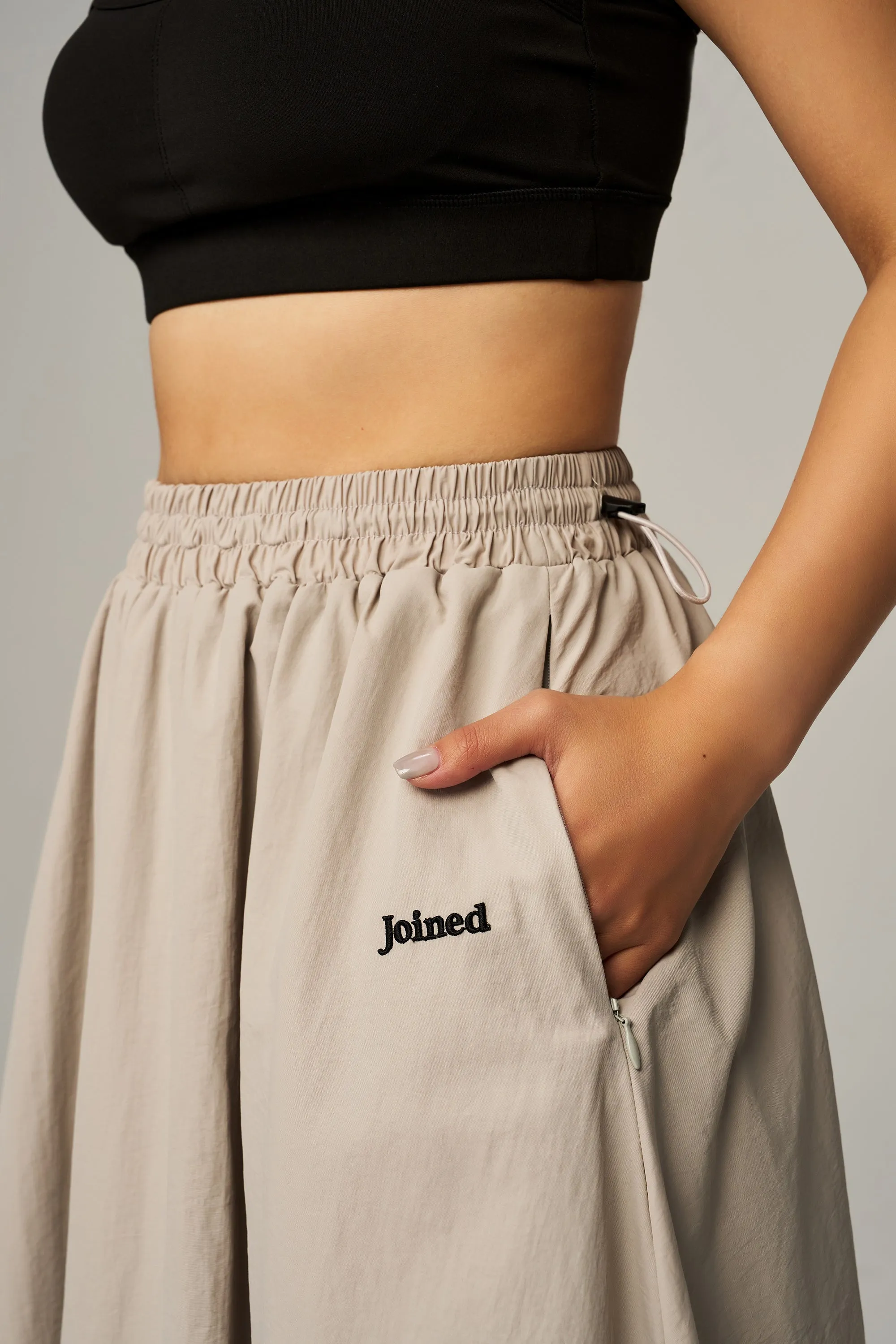 Tech Adjustable A-line Skirt