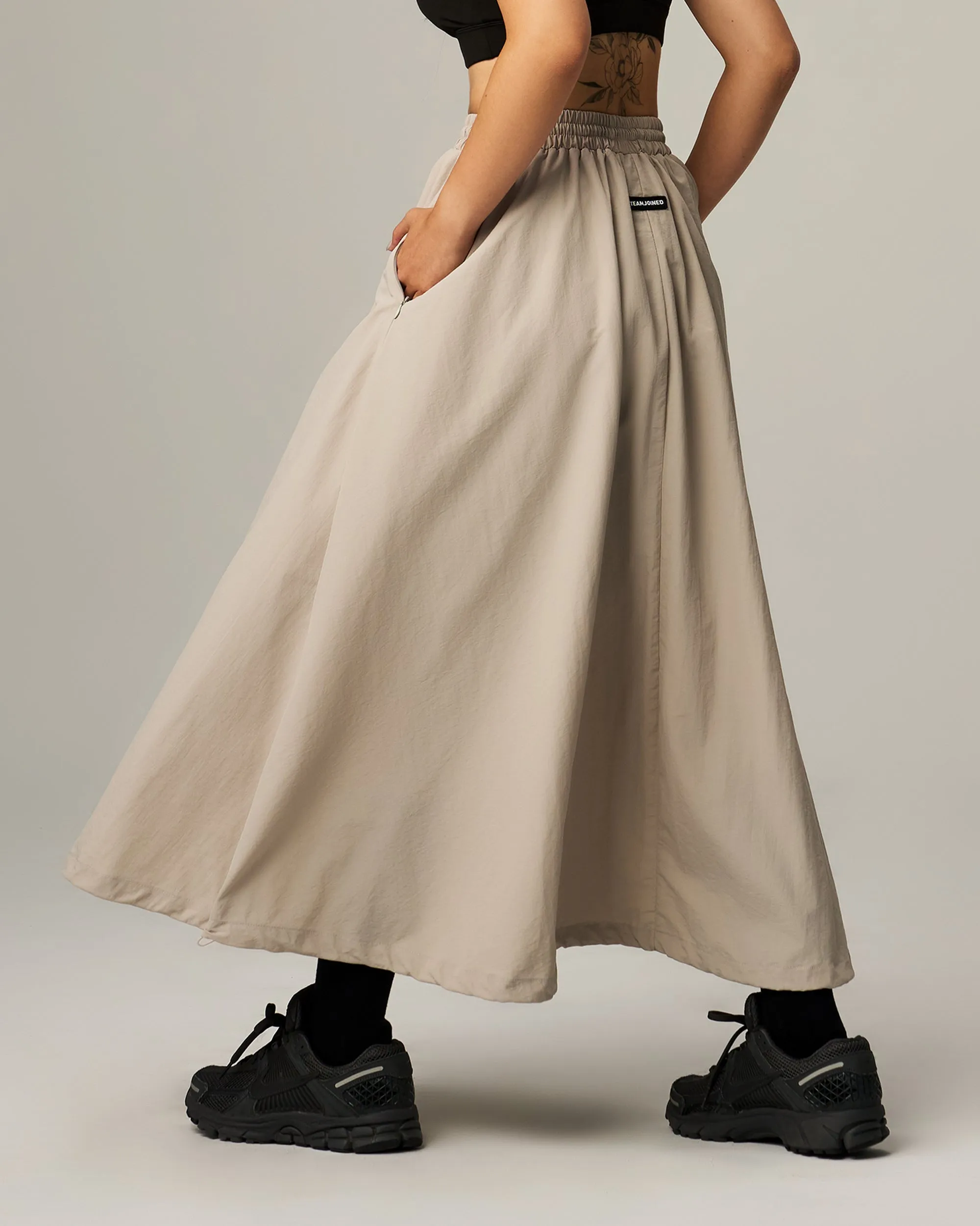 Tech Adjustable A-line Skirt
