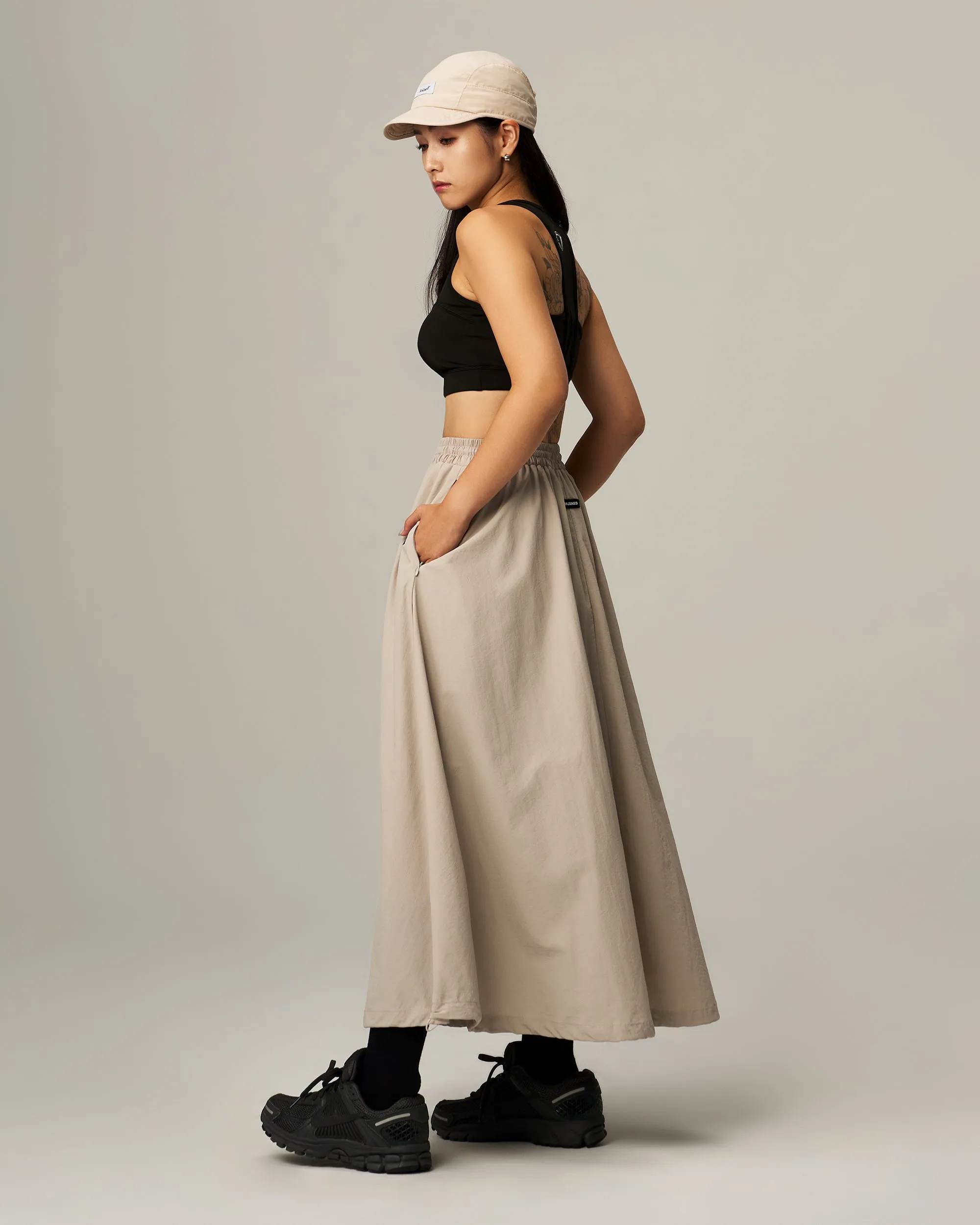 Tech Adjustable A-line Skirt
