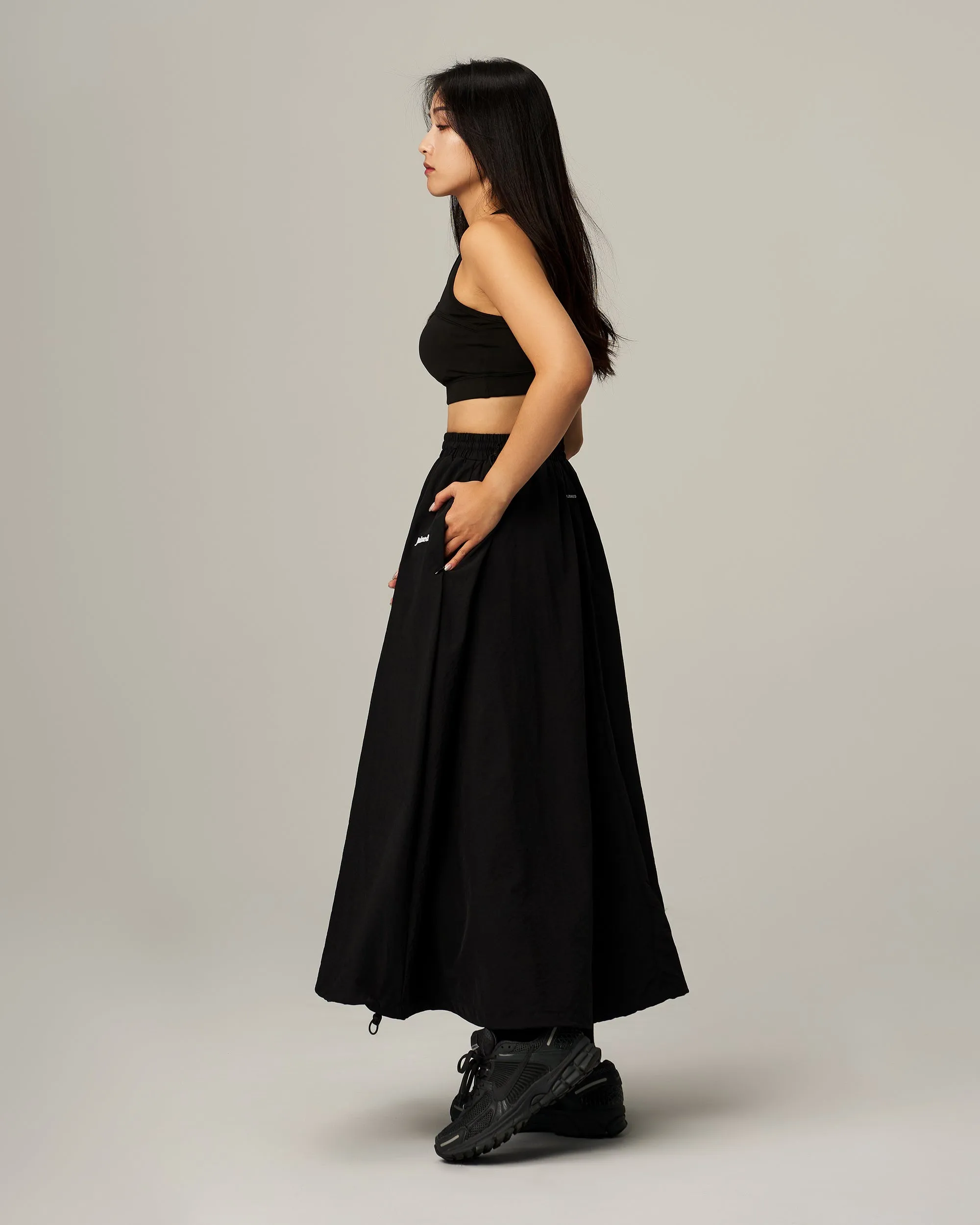 Tech Adjustable A-line Skirt