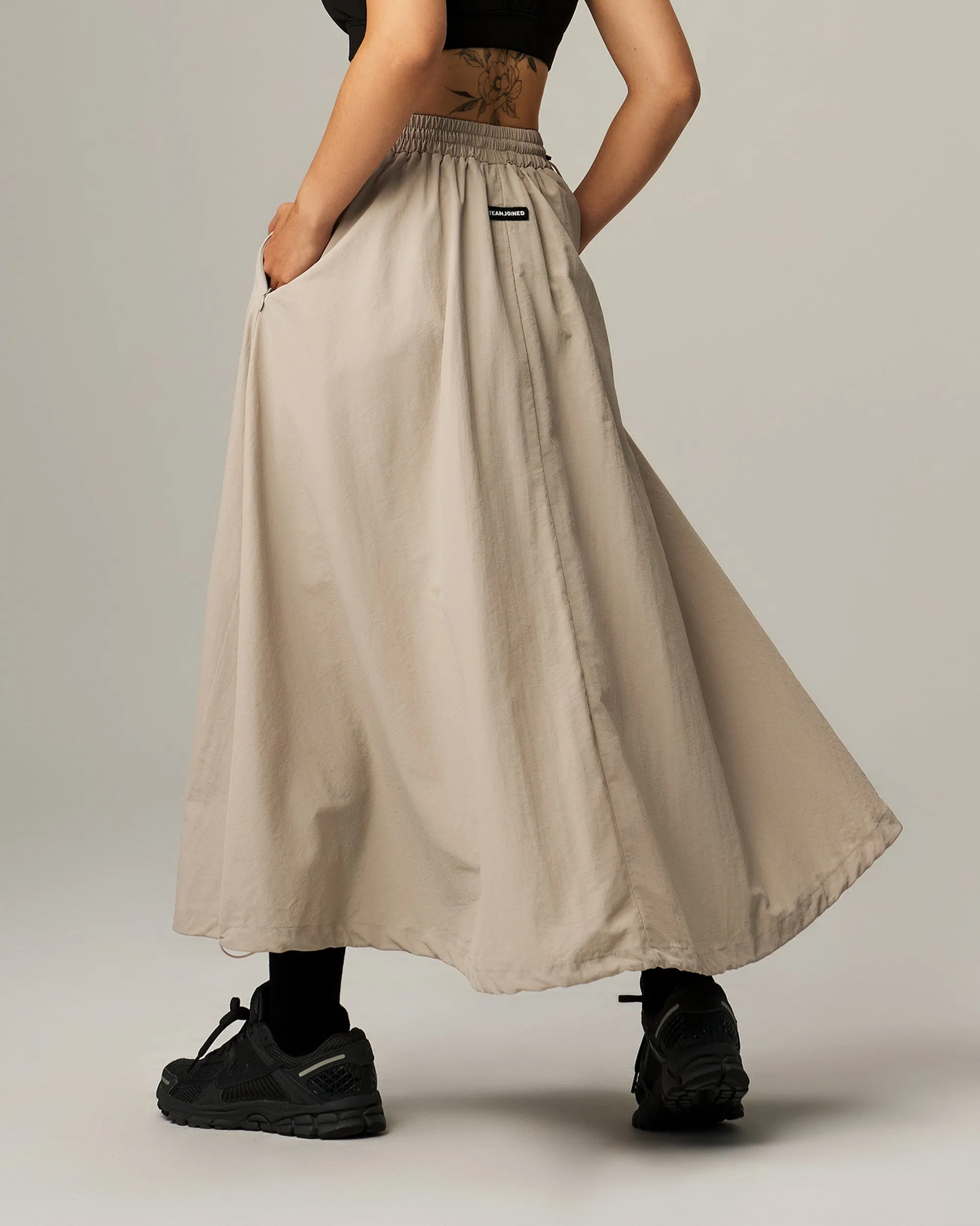 Tech Adjustable A-line Skirt
