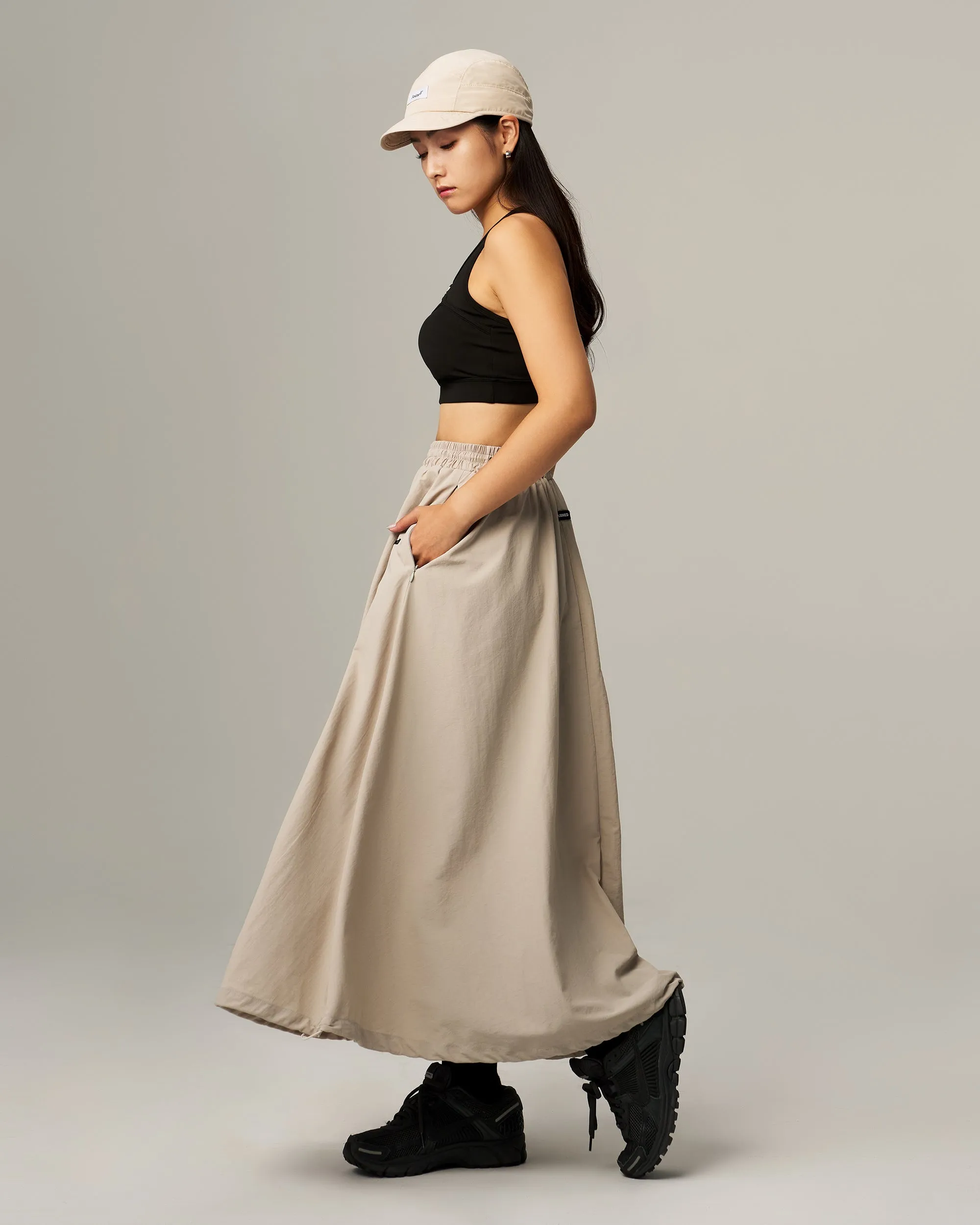 Tech Adjustable A-line Skirt