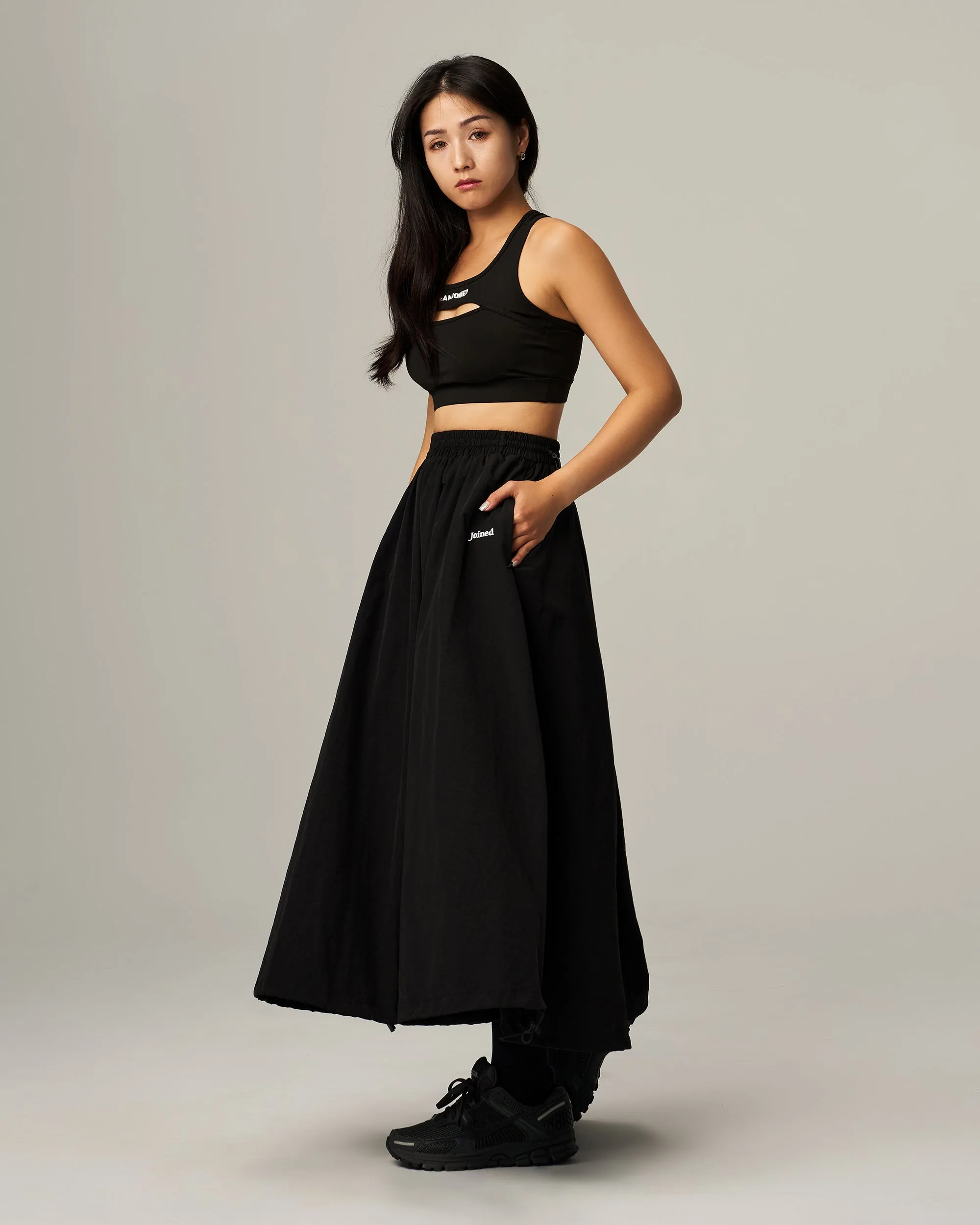 Tech Adjustable A-line Skirt