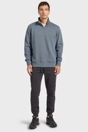The Academy Brand, Academy 1/2 Zip Sweat | Shadow Blue