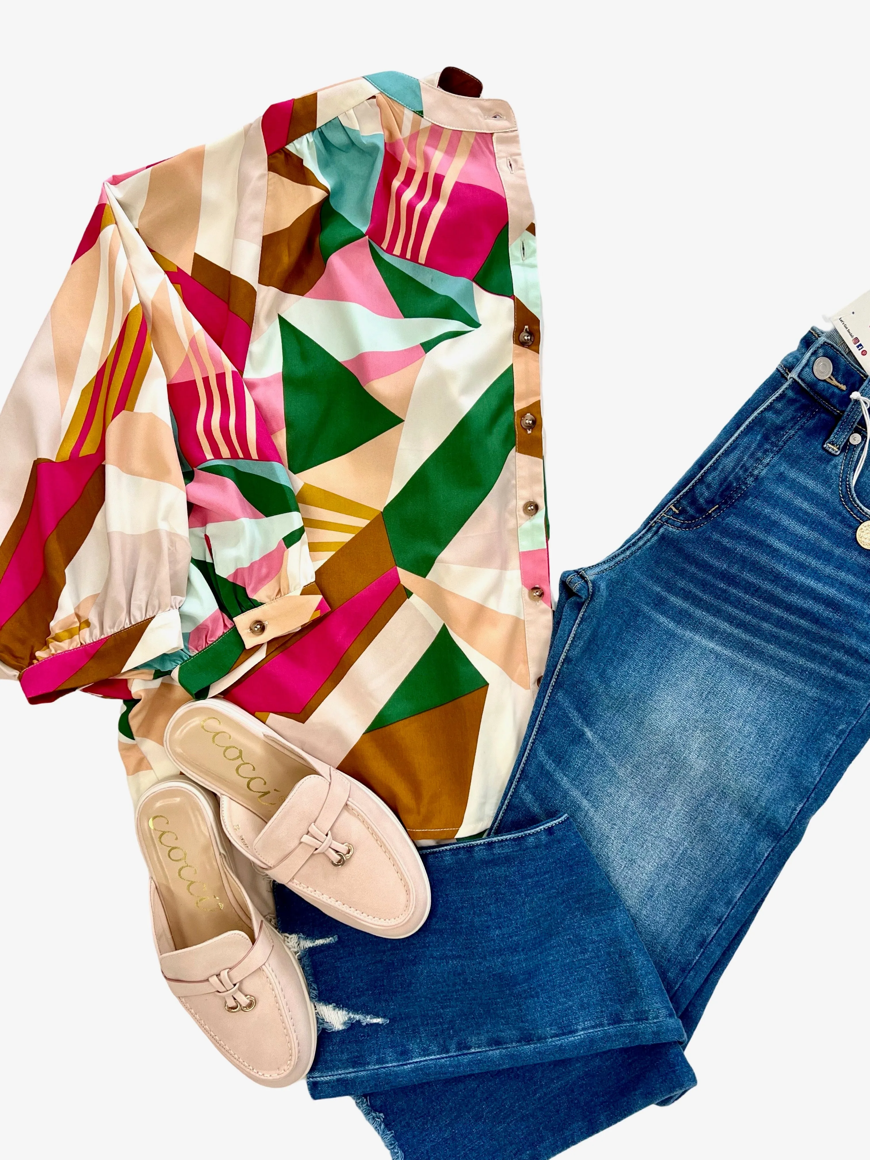 The Felicia Button Up