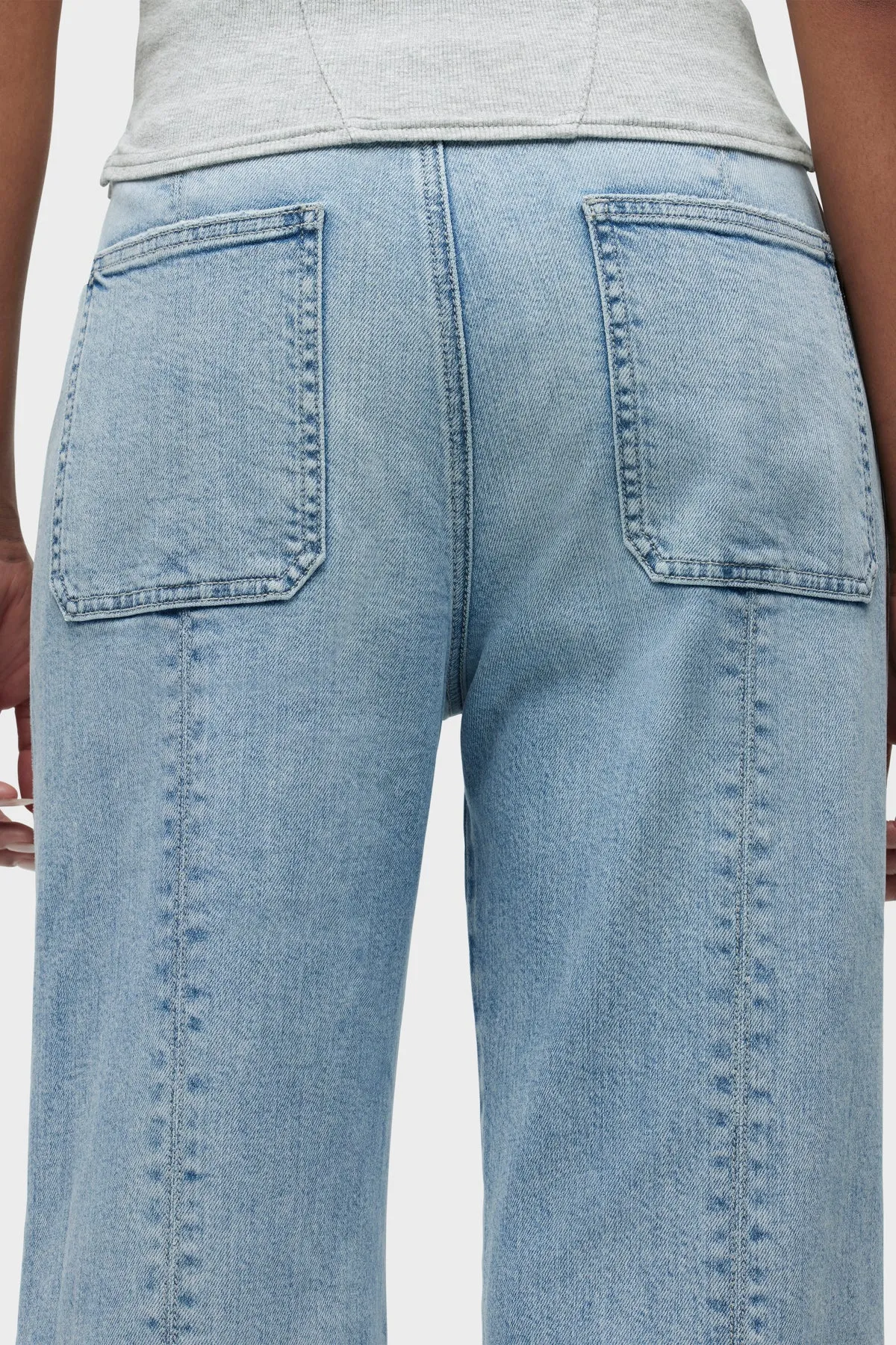Tie Waist Pintucked Trouser