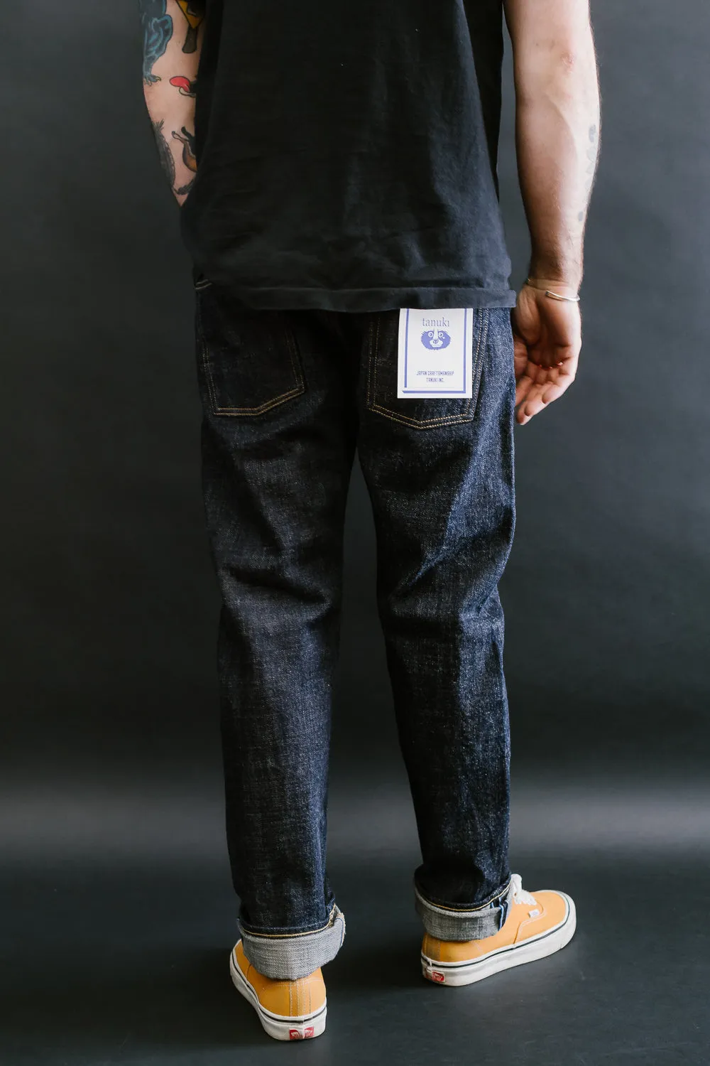 TNK202BE - 14oz "ZETTO" Selvedge High Tapered - Indigo OW