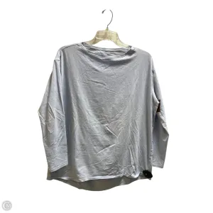 Top Long Sleeve By Lululemon In Blue, Size: 4