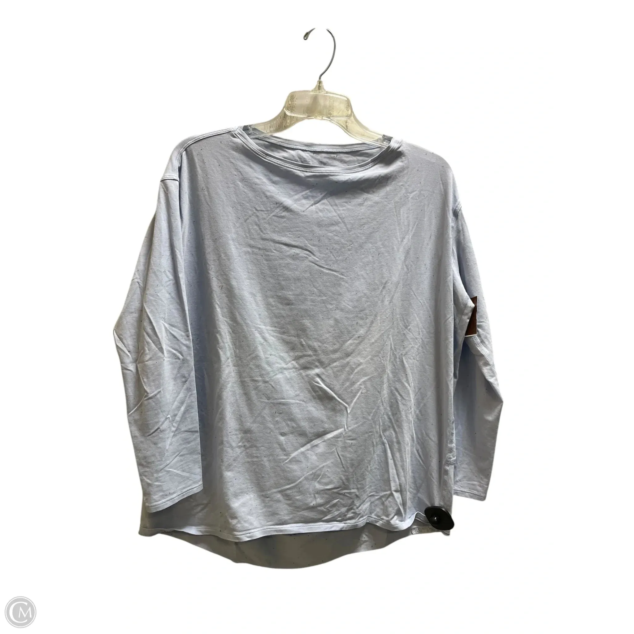 Top Long Sleeve By Lululemon In Blue, Size: 4