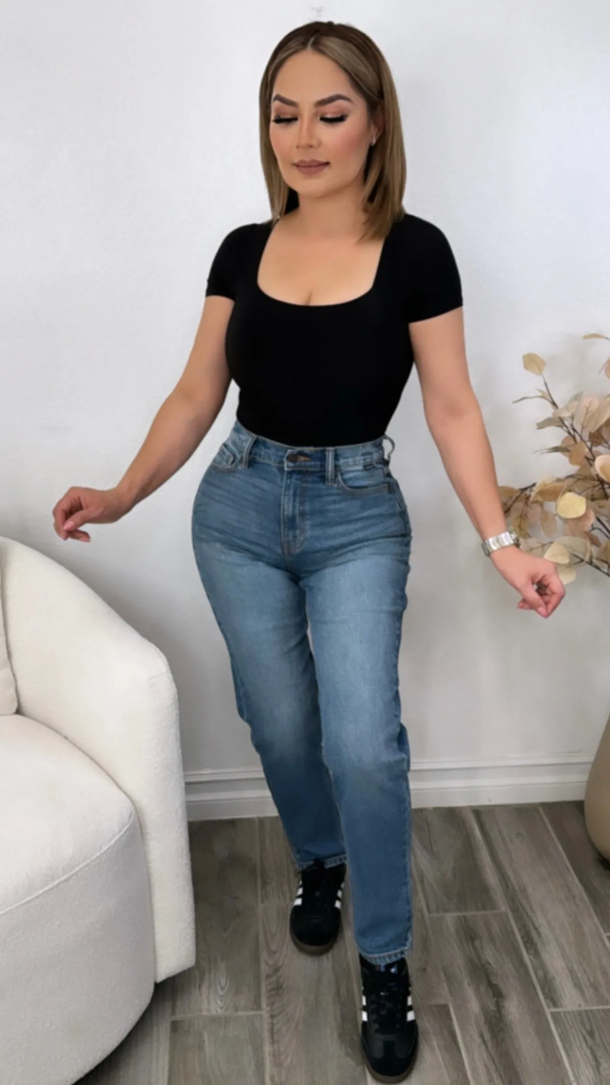 TOUGH LOVE BLACK  BODYSUIT