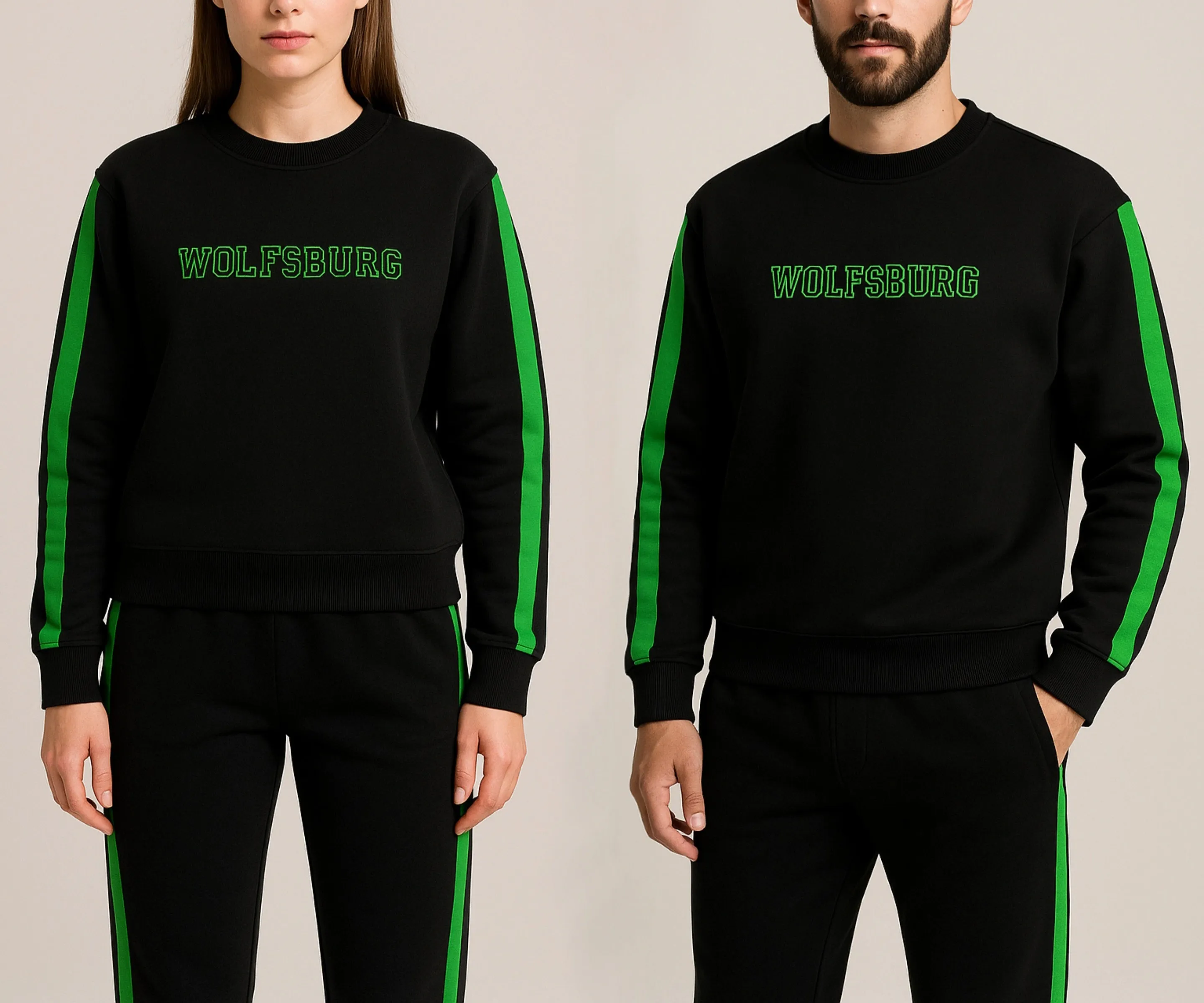 TRACKSUIT - WOLFSBURG AURA - BLACK
