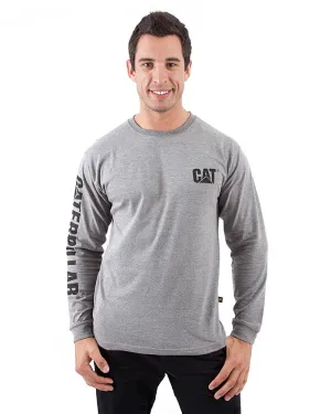 Trademark Banner LS Tee - Heather Grey
