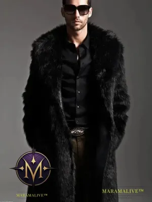 Trendy and Stylish Faux Fur Outerwear for Gentlemen