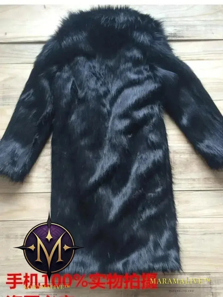 Trendy and Stylish Faux Fur Outerwear for Gentlemen