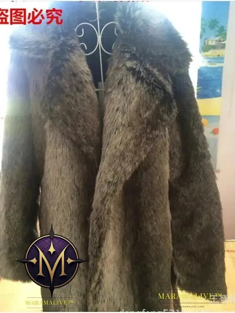 Trendy and Stylish Faux Fur Outerwear for Gentlemen