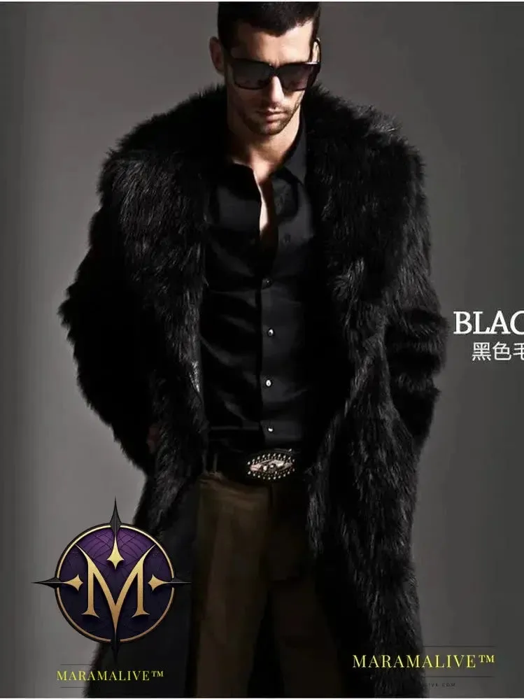 Trendy and Stylish Faux Fur Outerwear for Gentlemen