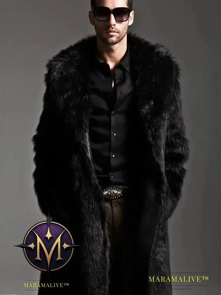 Trendy and Stylish Faux Fur Outerwear for Gentlemen