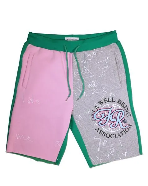 Unisex Color Block Short