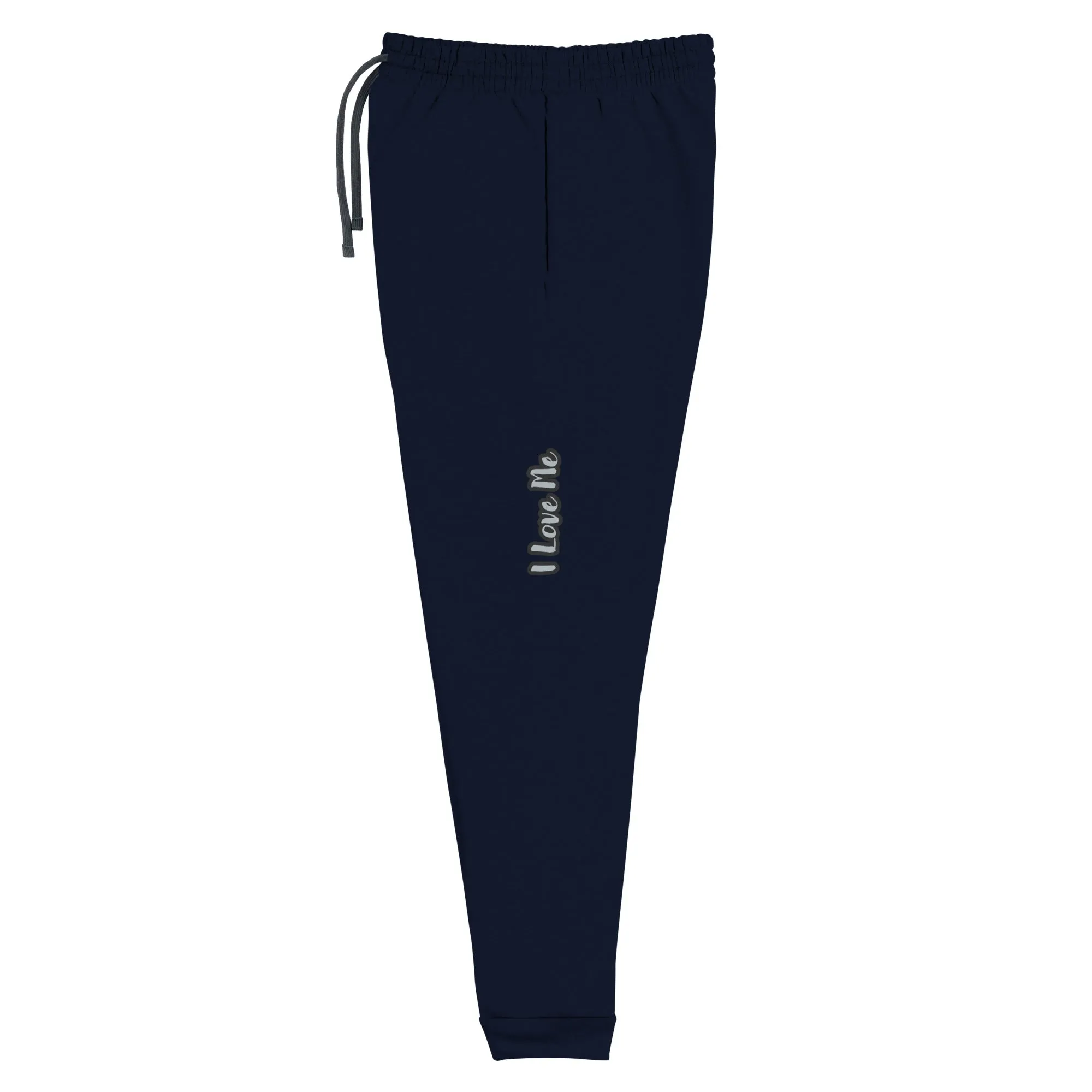 Unisex I Love Me Joggers Black/Grey/Gray on Solid Colors ***CHOOSE COLOR***