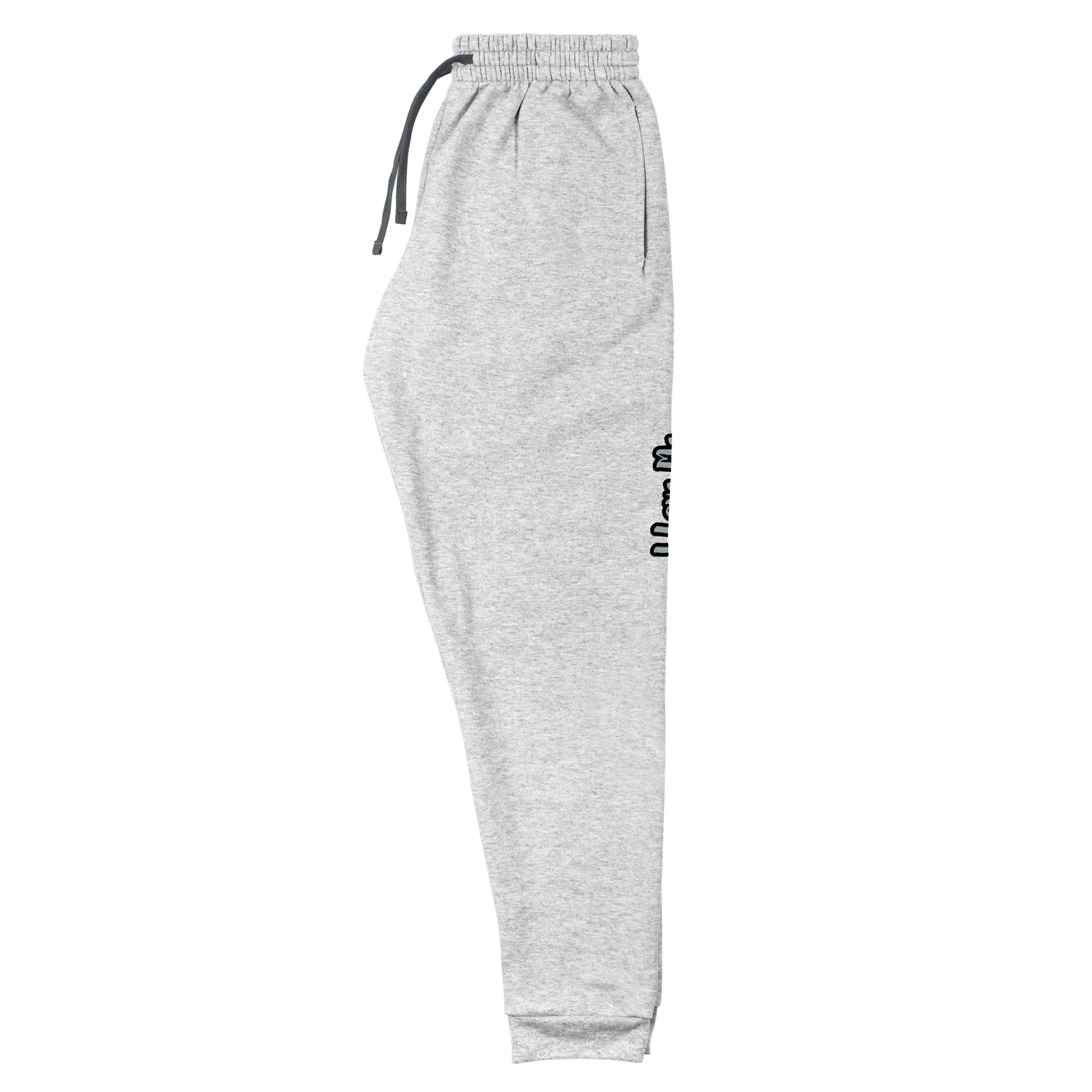 Unisex I Love Me Joggers Black/Grey/Gray on Solid Colors ***CHOOSE COLOR***