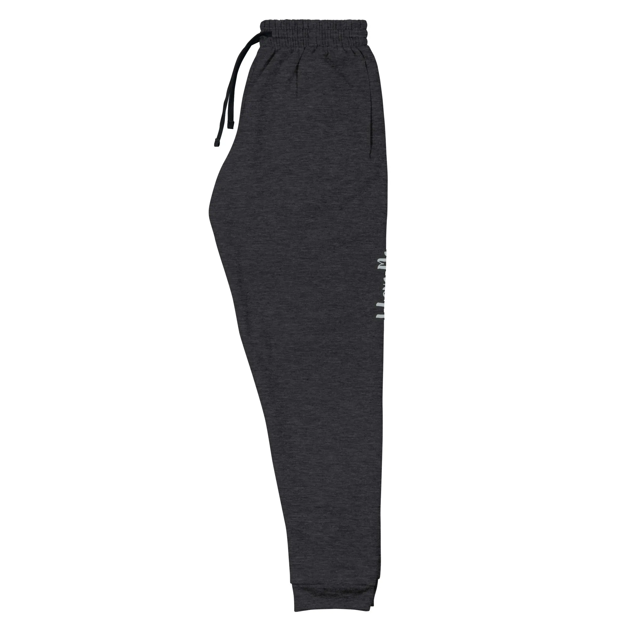 Unisex I Love Me Joggers Black/Grey/Gray on Solid Colors ***CHOOSE COLOR***