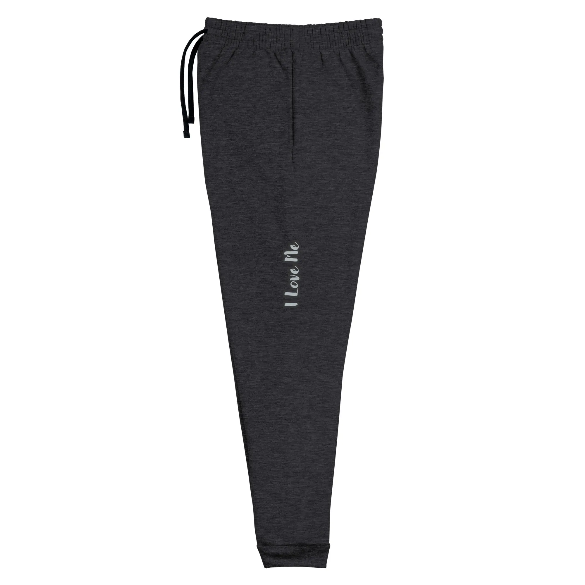 Unisex I Love Me Joggers Black/Grey/Gray on Solid Colors ***CHOOSE COLOR***