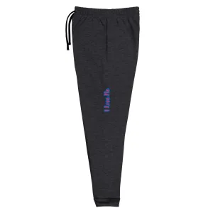 Unisex I Love Me Joggers Pink/Blue on Solid Colors ***CHOOSE COLOR***