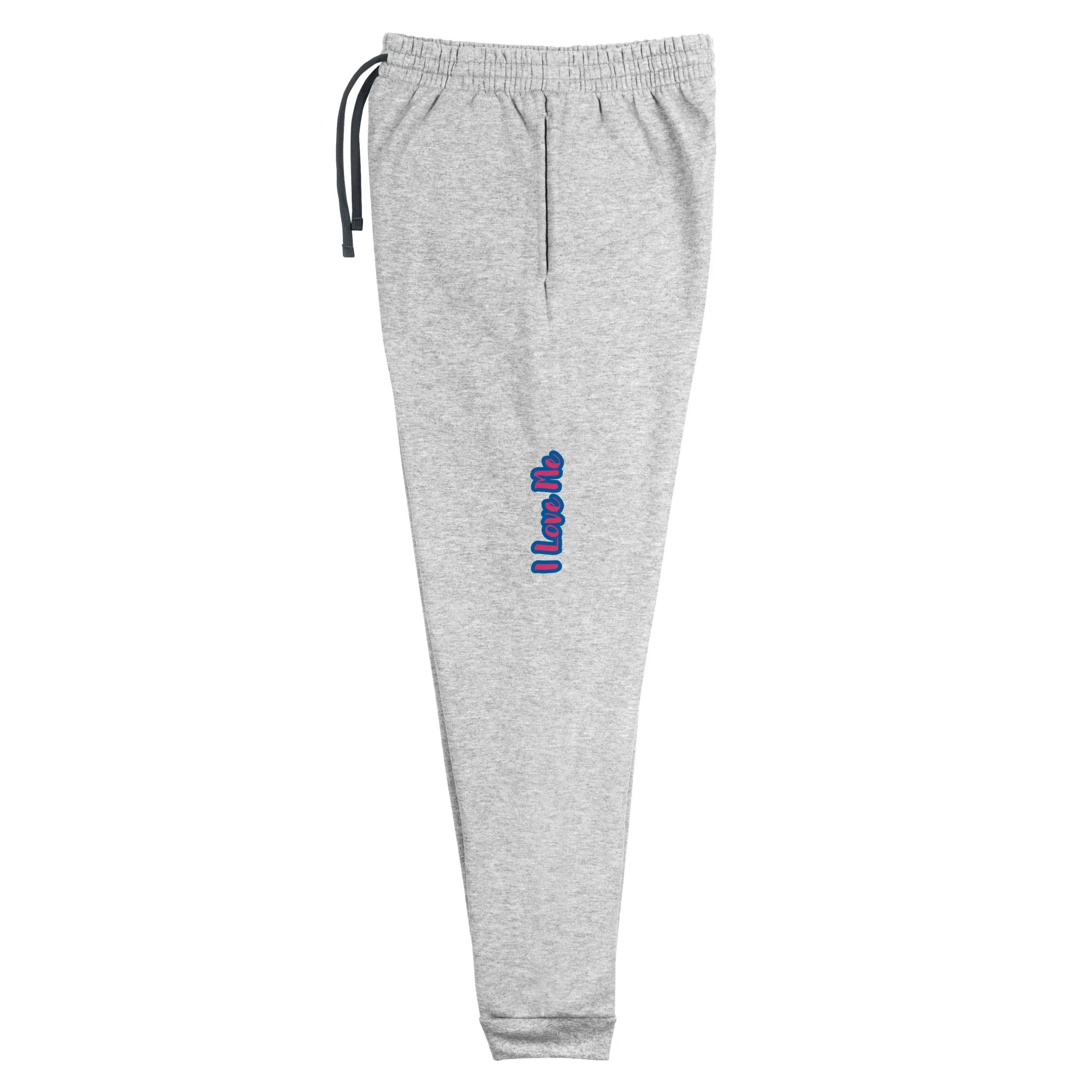 Unisex I Love Me Joggers Pink/Blue on Solid Colors ***CHOOSE COLOR***