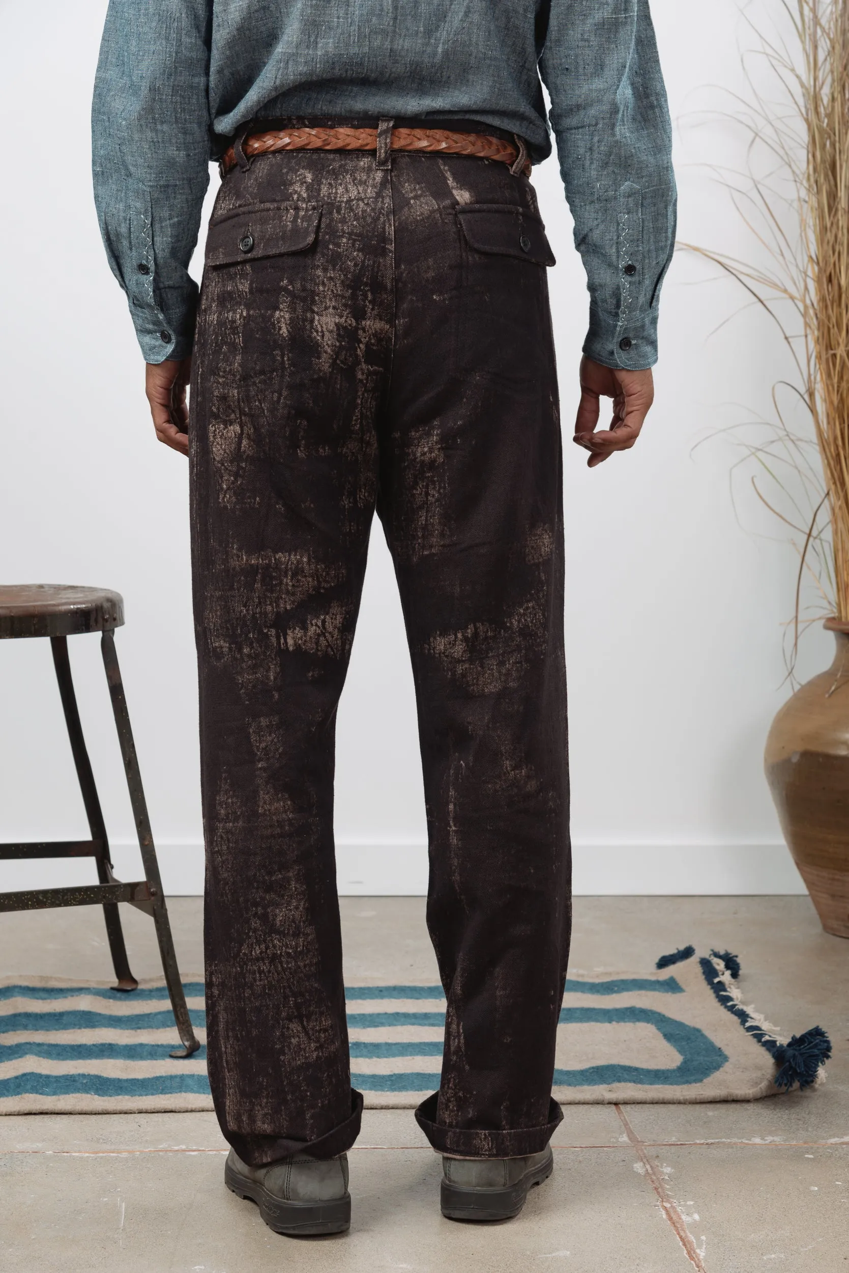 Veda Pant in Potai Twill