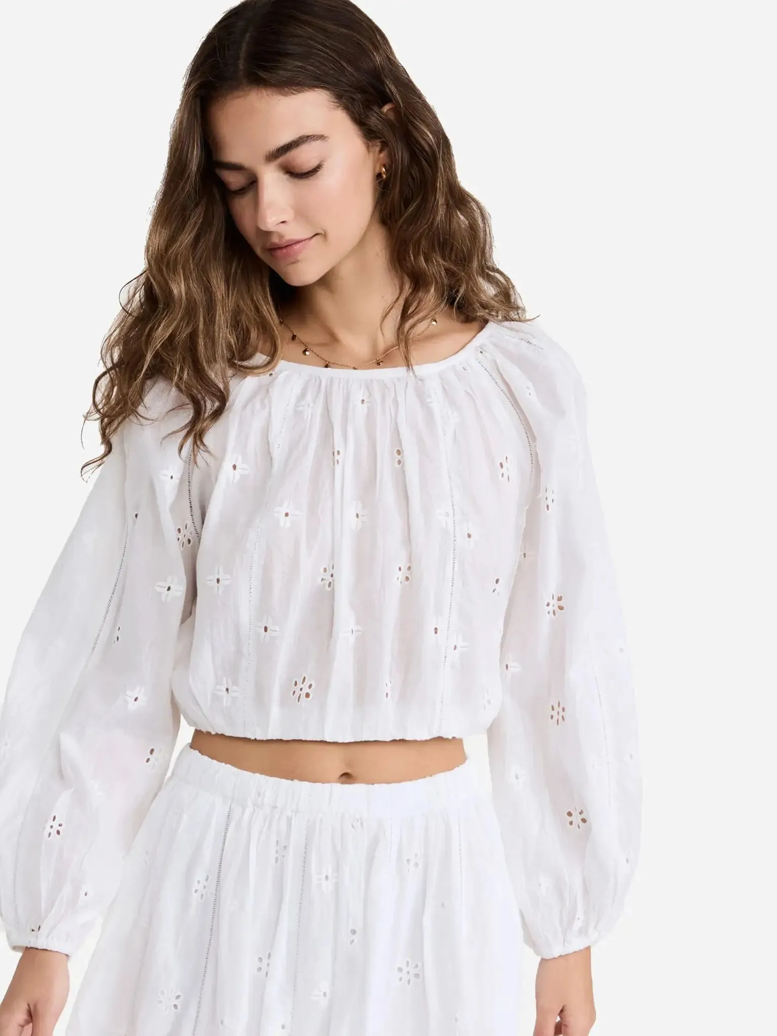 Velvet - Yara Top in White