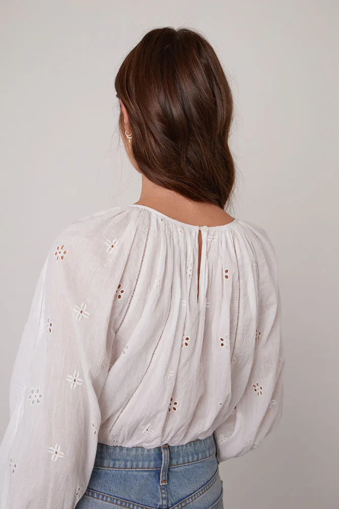 Velvet - Yara Top in White
