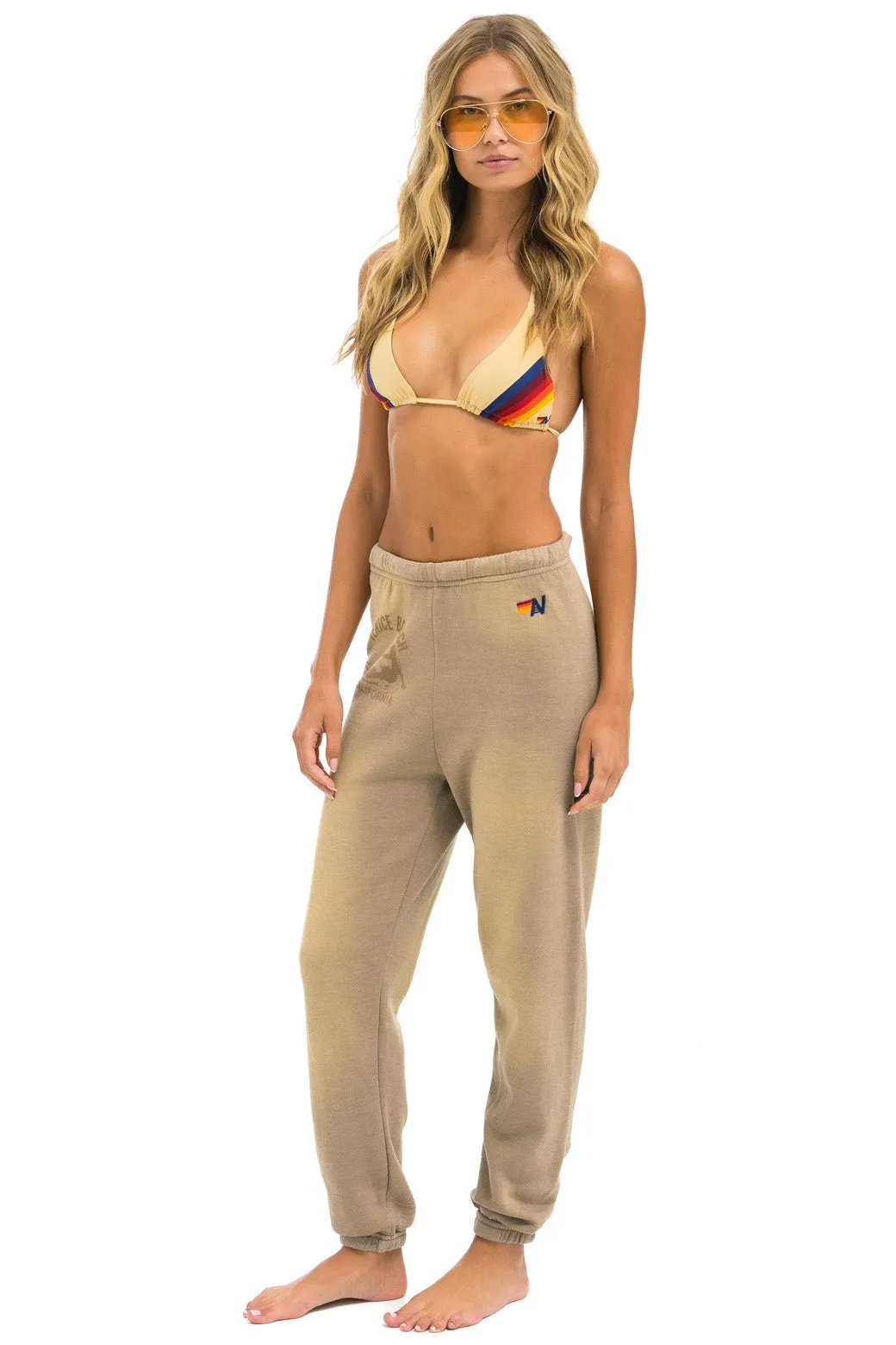 VENICE SURFER SWEATPANTS - FADED TAN