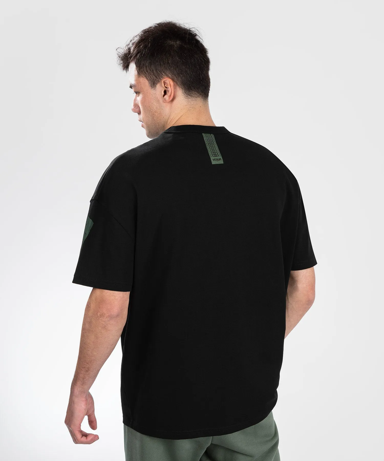 Venum Connect XL T-shirt - Zwart/Groen