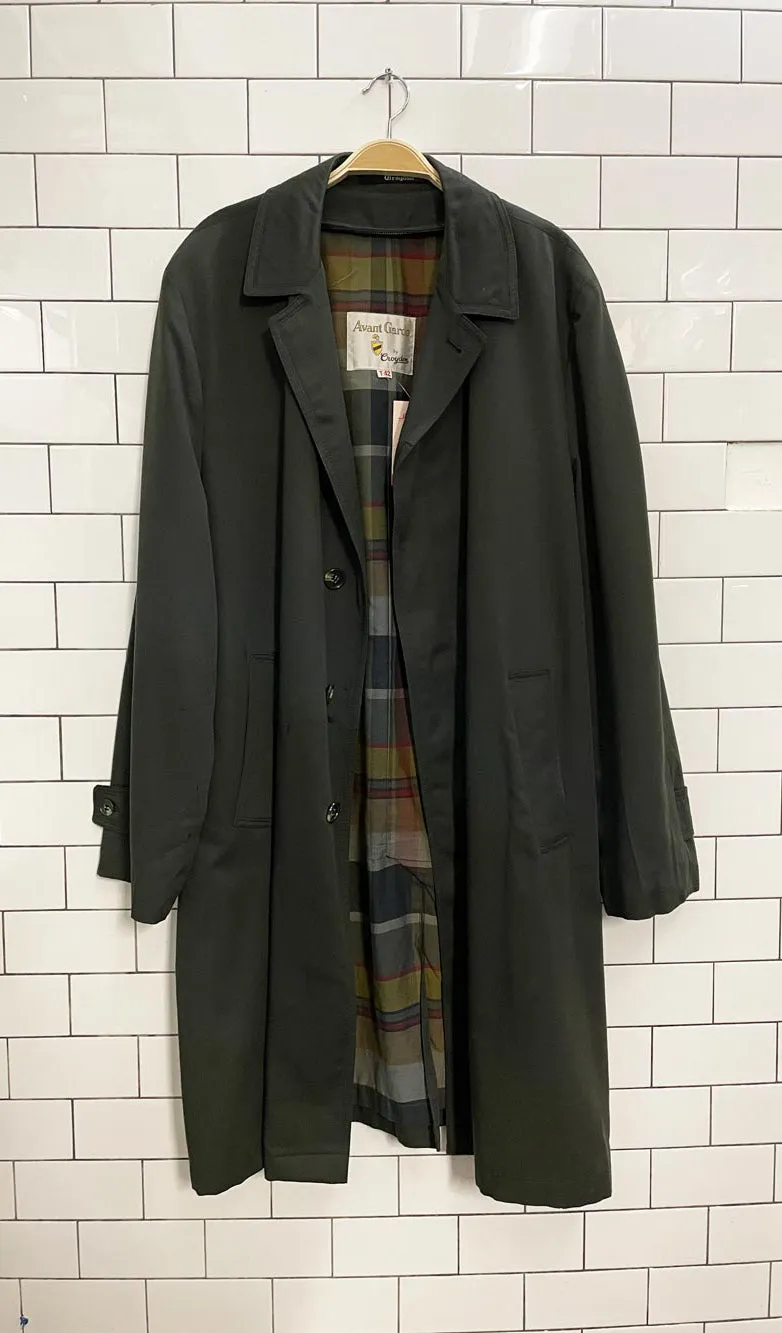 vintage croydon minimal trench coat