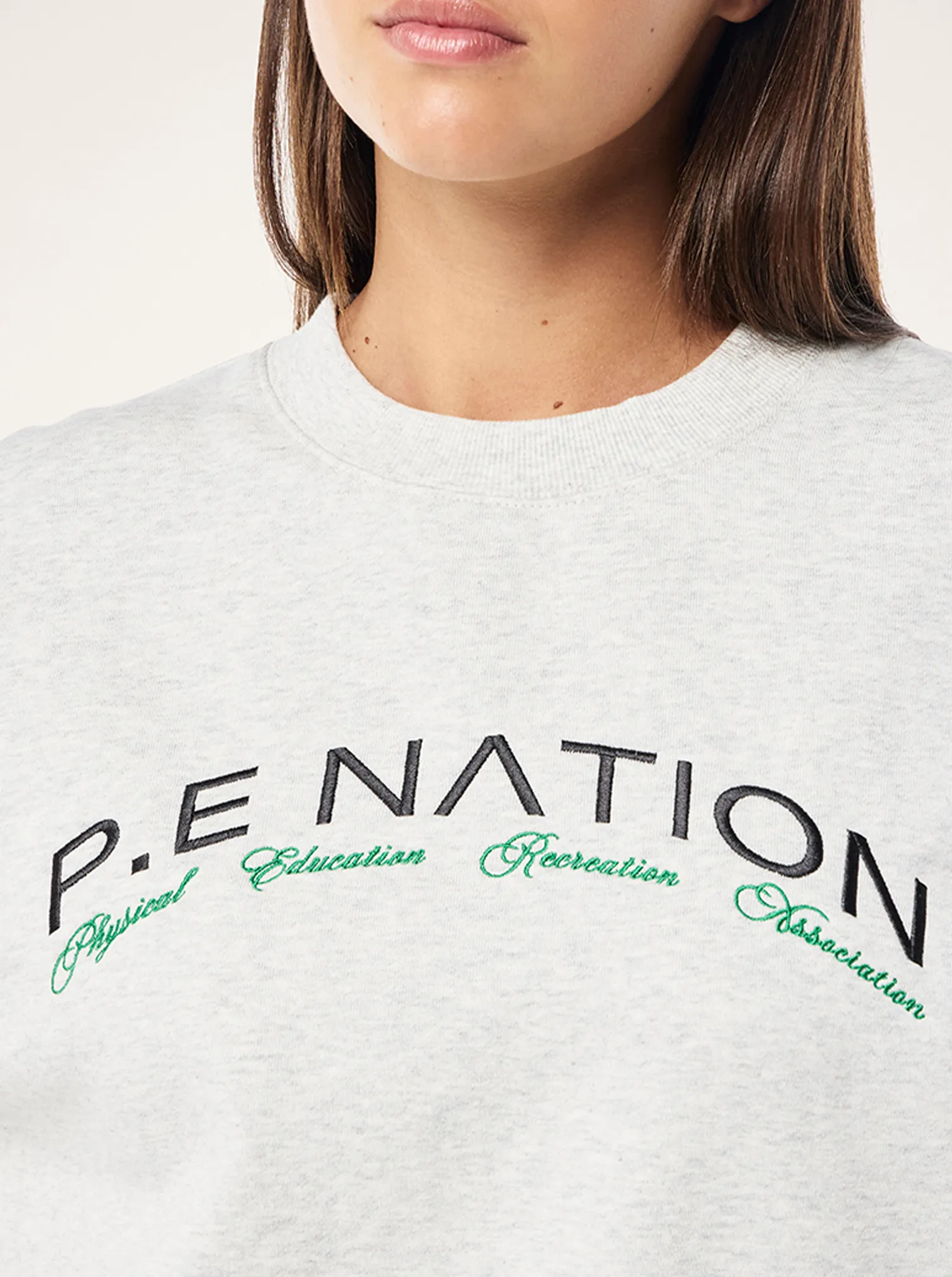 Volume Sweat In Grey Marle